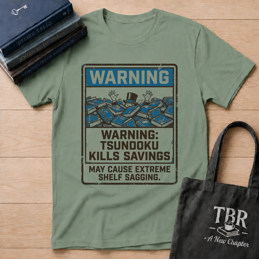 Warning Tsundoku Kills Savings T-Shirt
