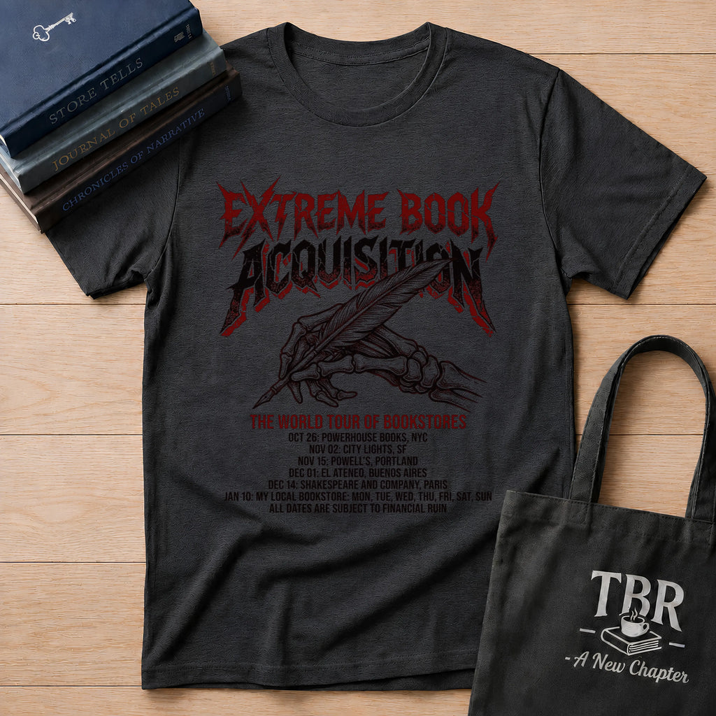 Extreme Book Acquisition World Tour T-Shirt