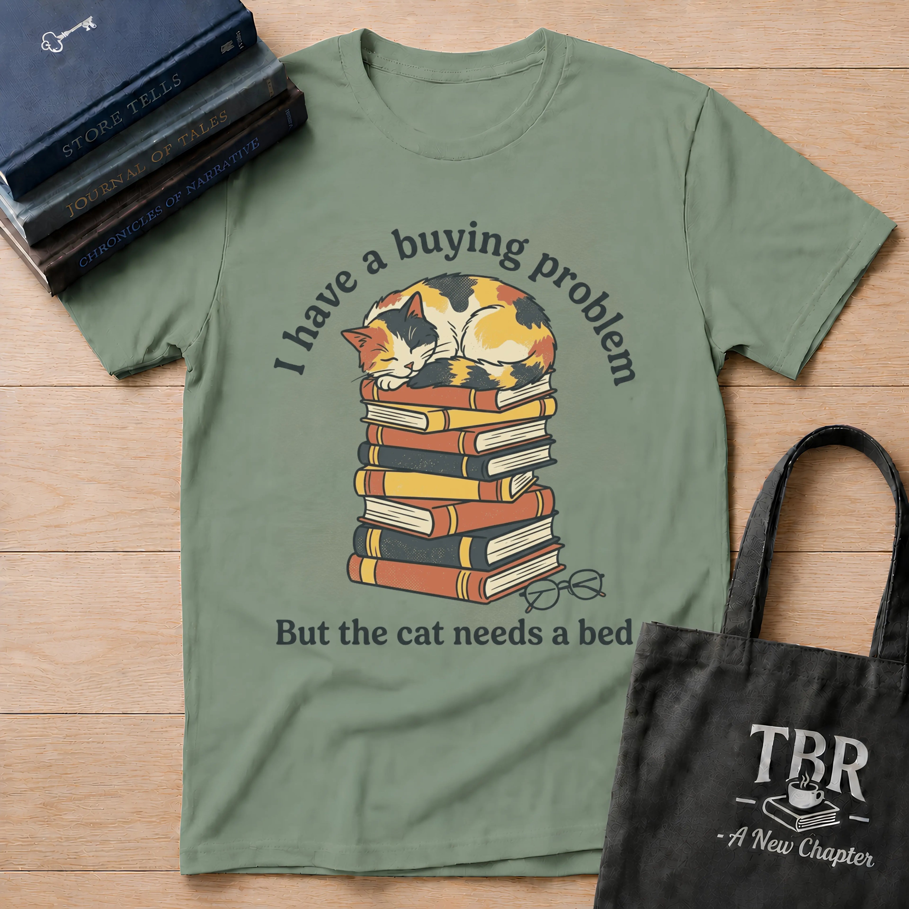 I Have A Buying Problem But The Cat Needs A Bed T-Shirt