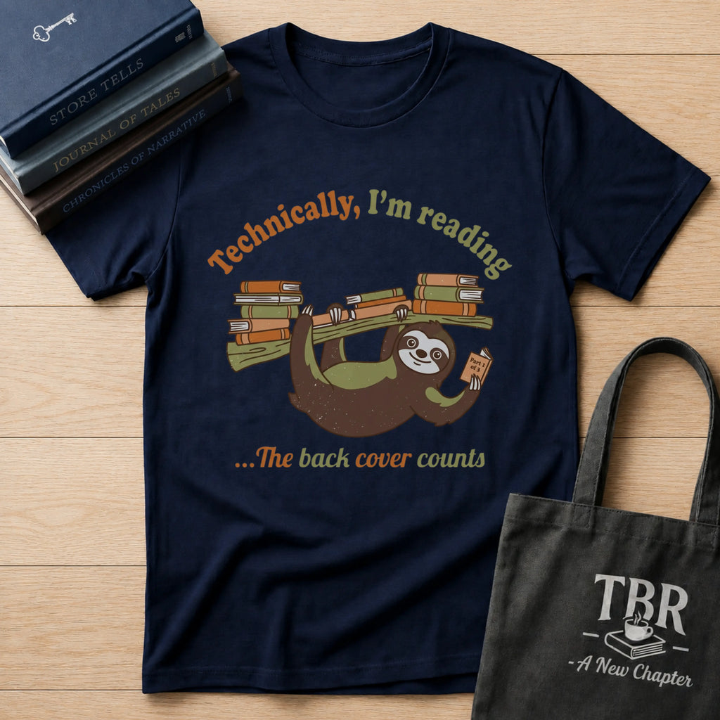 Technically I'm Reading The Back Cover T-Shirt