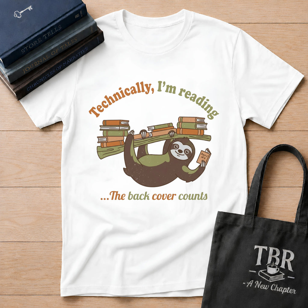 Technically I'm Reading The Back Cover T-Shirt