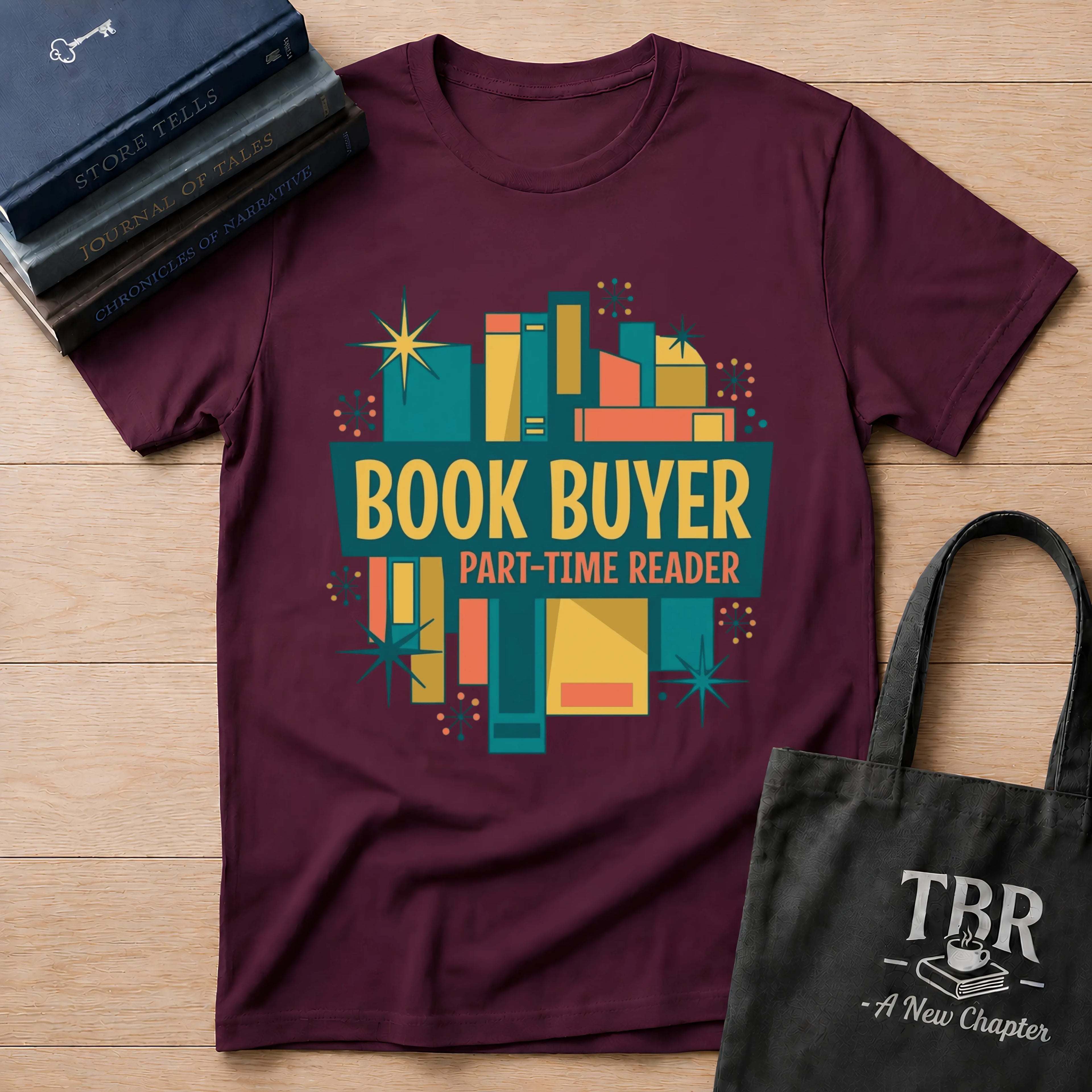Book Buyer Part-Time Reader T-Shirt