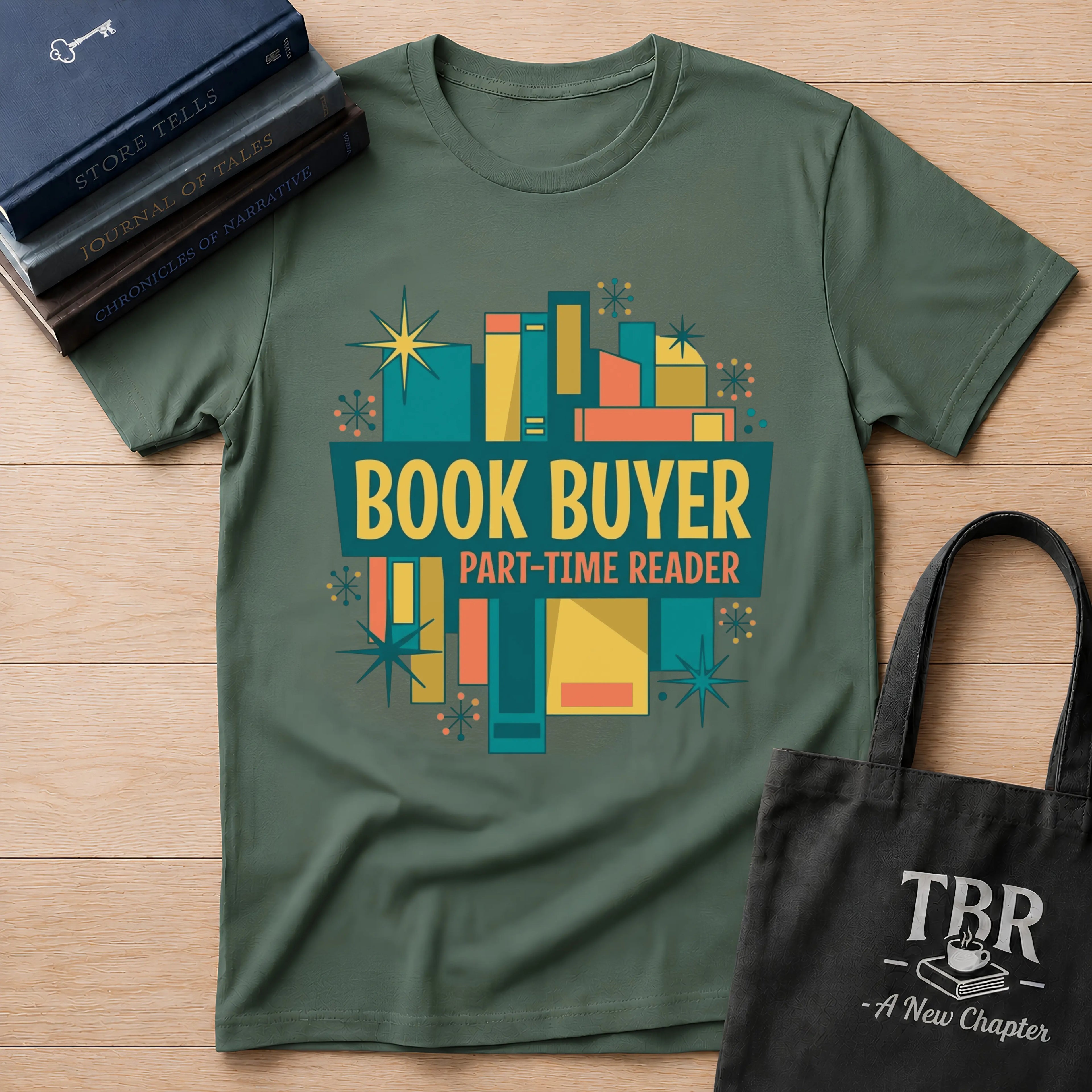 Book Buyer Part-Time Reader T-Shirt