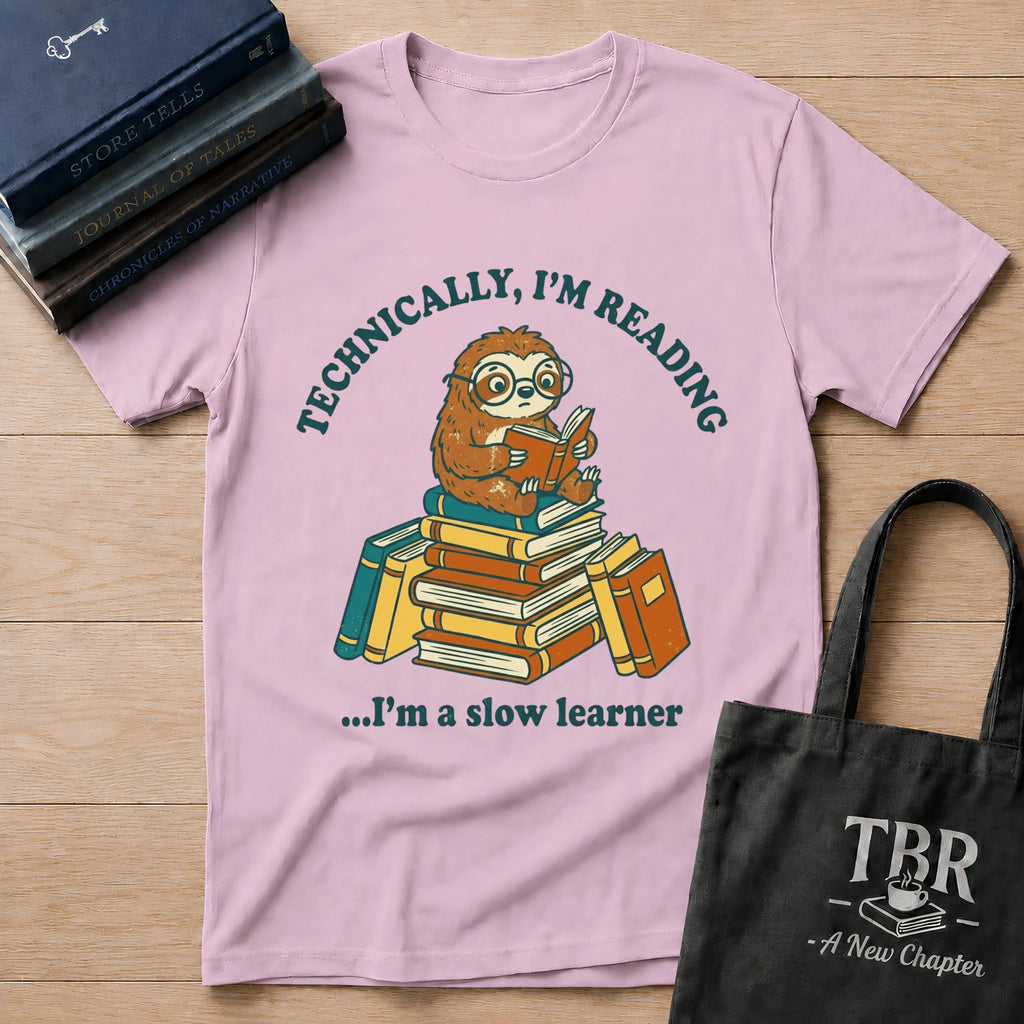 Technically I'm Reading I'm A Slow Learner T-Shirt