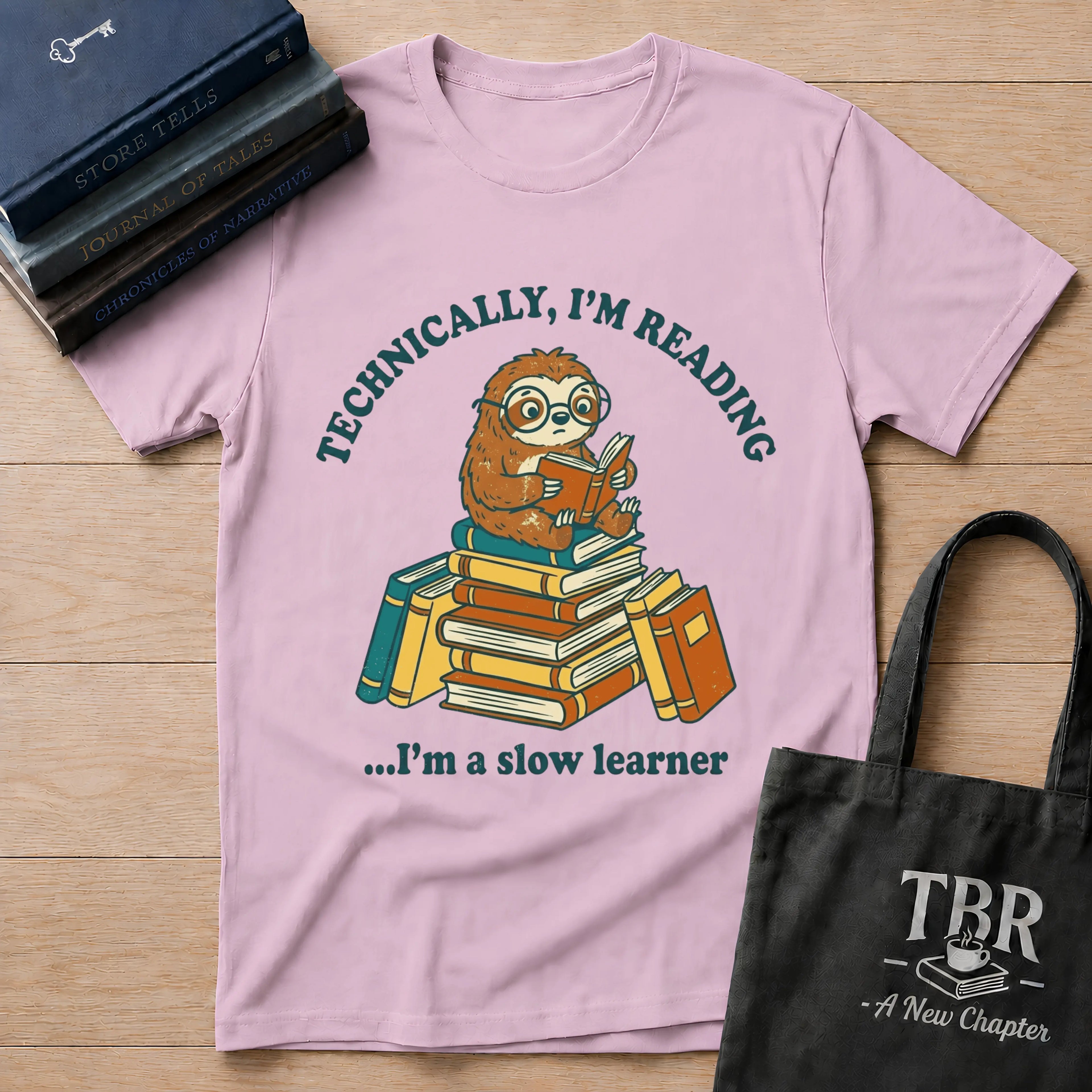 Technically I'm Reading I'm A Slow Learner T-Shirt