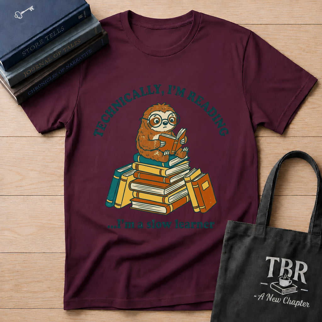 Technically I'm Reading I'm A Slow Learner T-Shirt