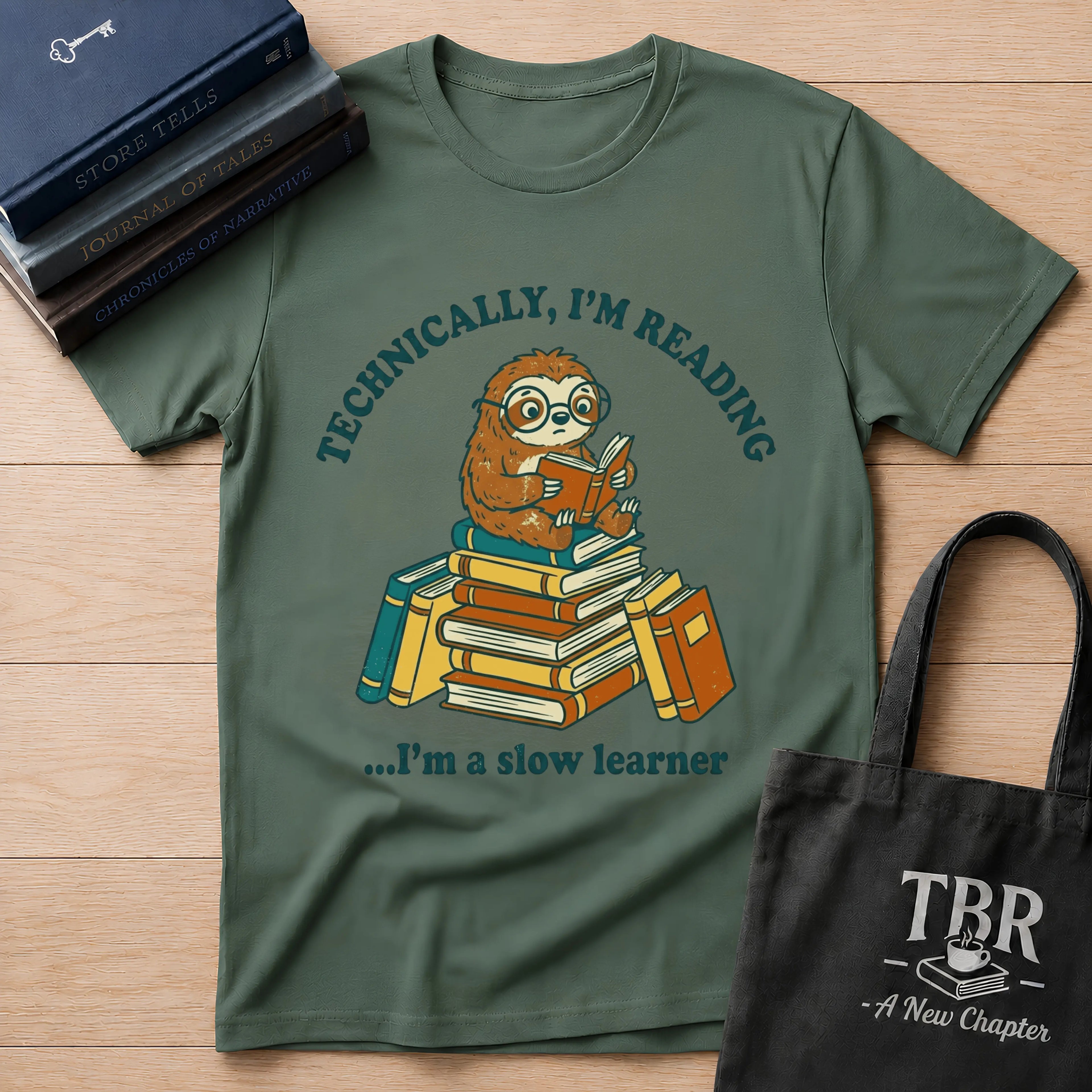 Technically I'm Reading I'm A Slow Learner T-Shirt