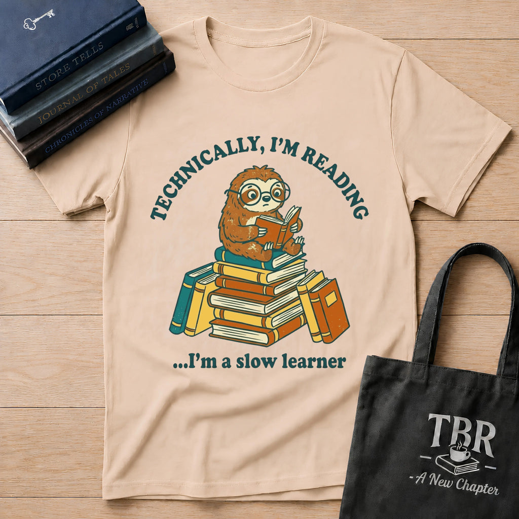 Technically I'm Reading I'm A Slow Learner T-Shirt
