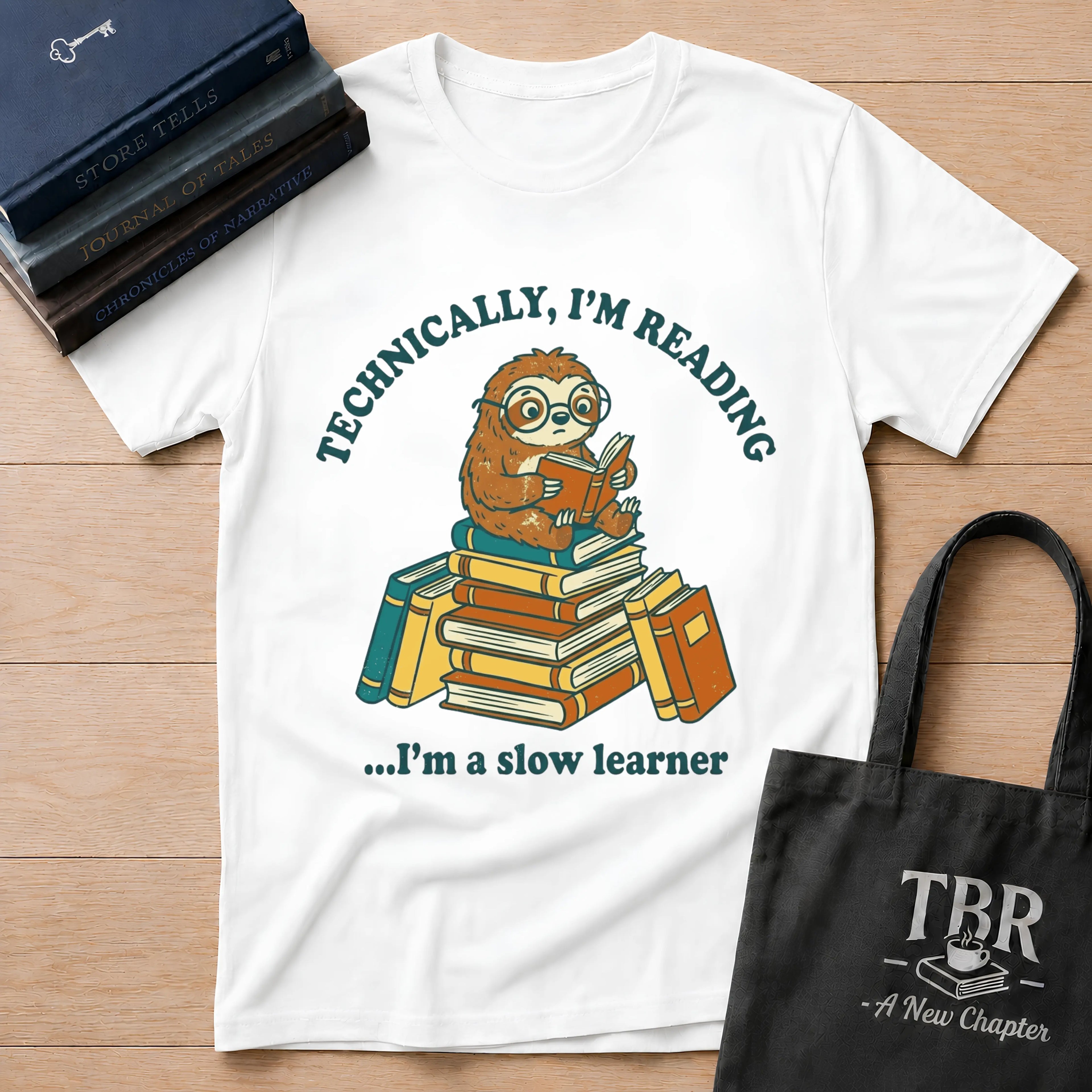 Technically I'm Reading I'm A Slow Learner T-Shirt