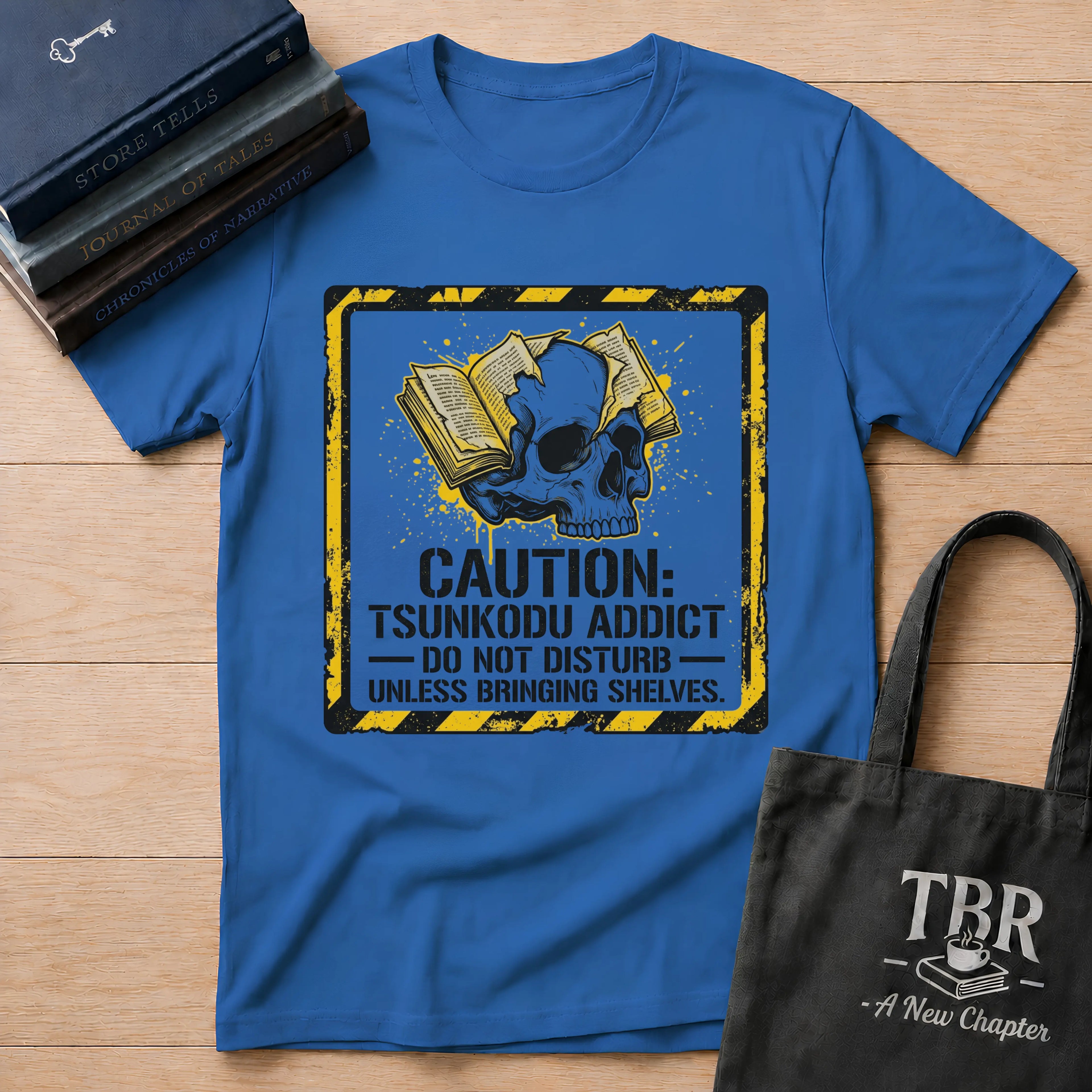 Caution Tsundoku Addict Do Not Disturb T-Shirt