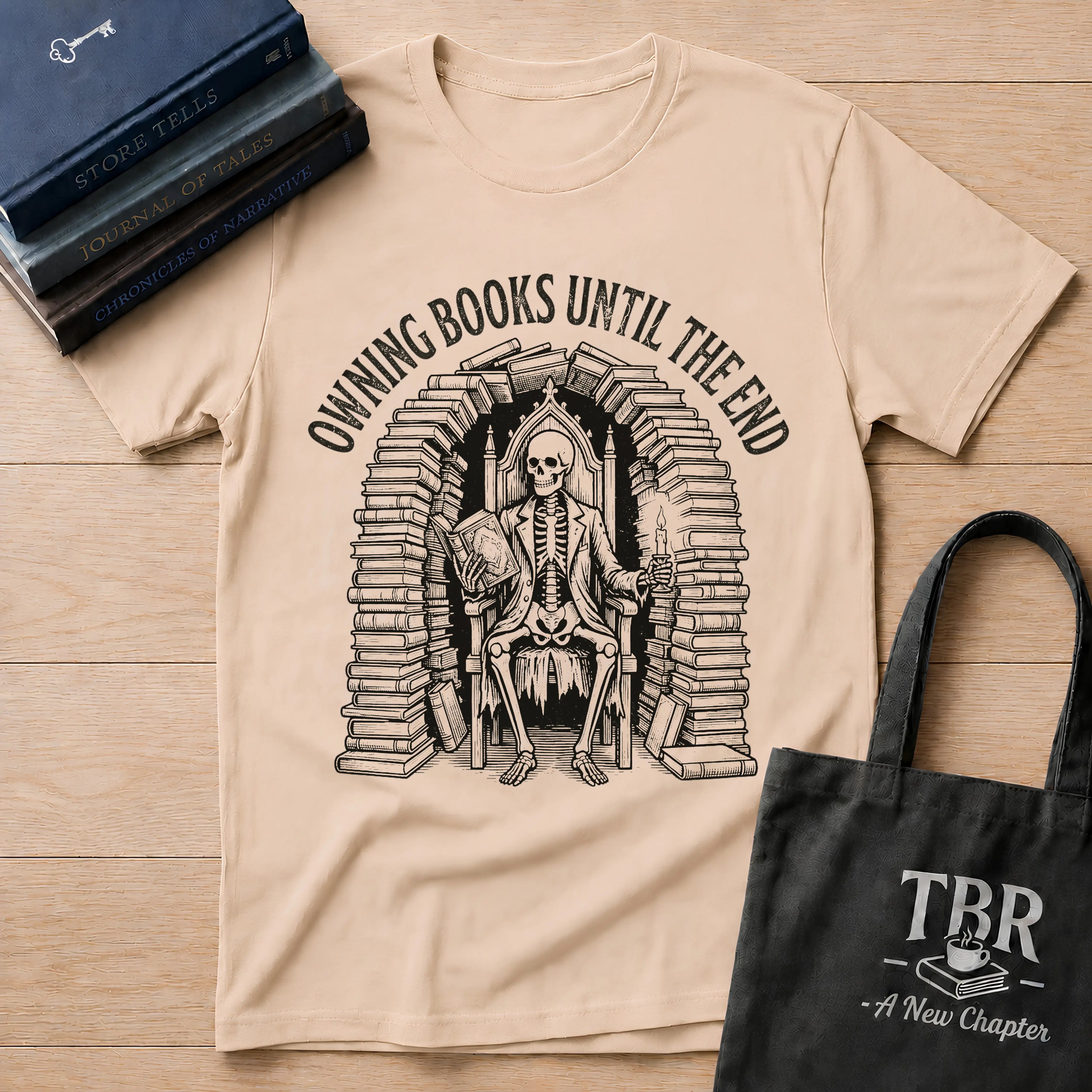 Owning Books Until The End T-Shirt