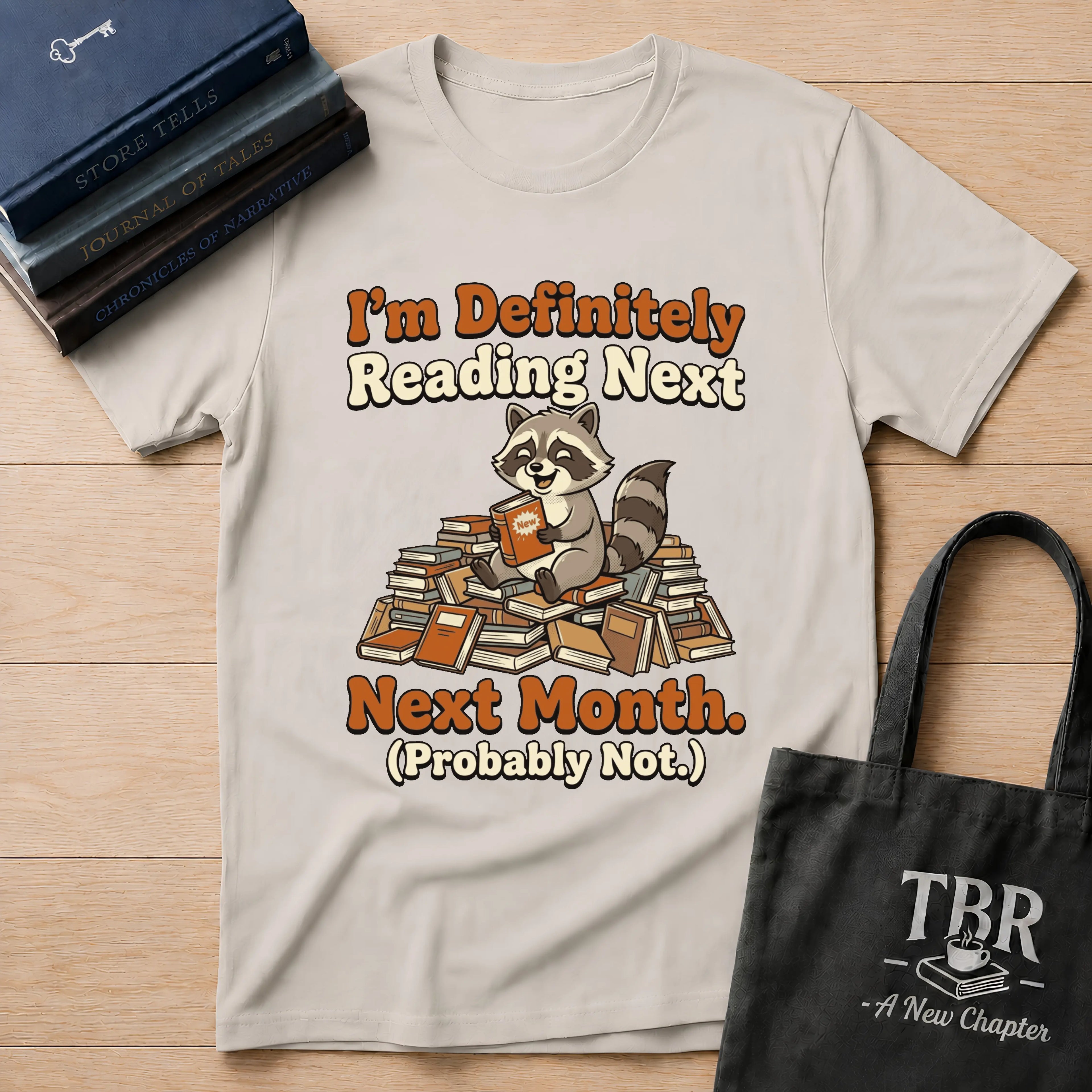 I'm Definitely Reading Next Next Month Probably Not T-Shirt