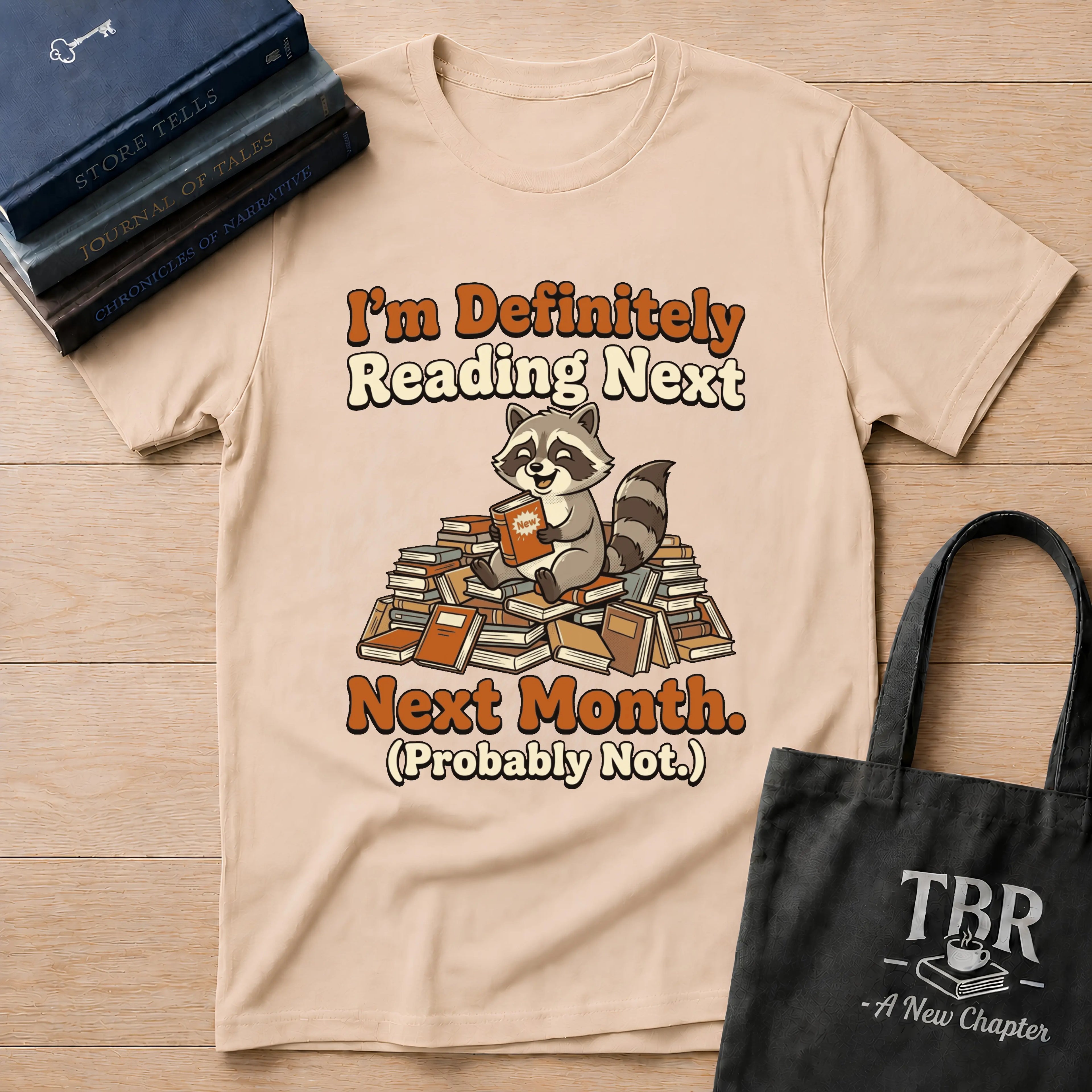 I'm Definitely Reading Next Next Month Probably Not T-Shirt