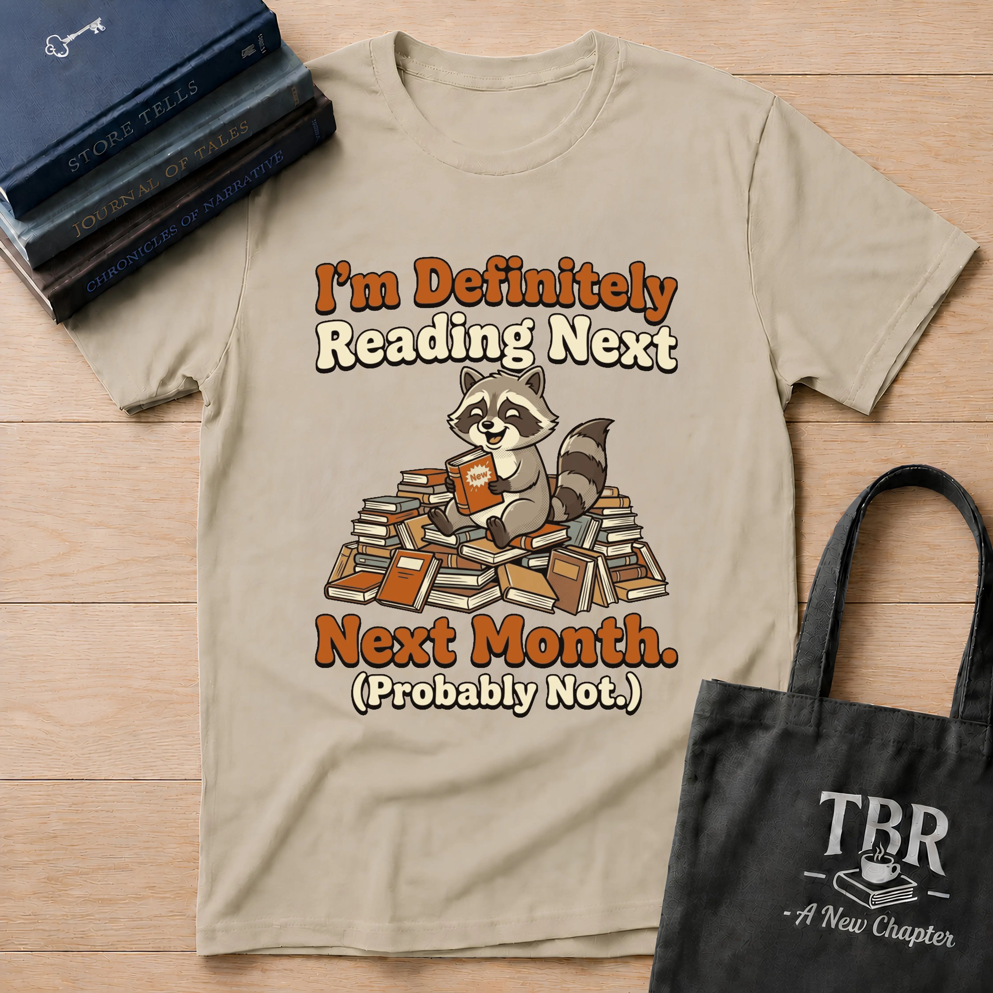 I'm Definitely Reading Next Next Month Probably Not T-Shirt