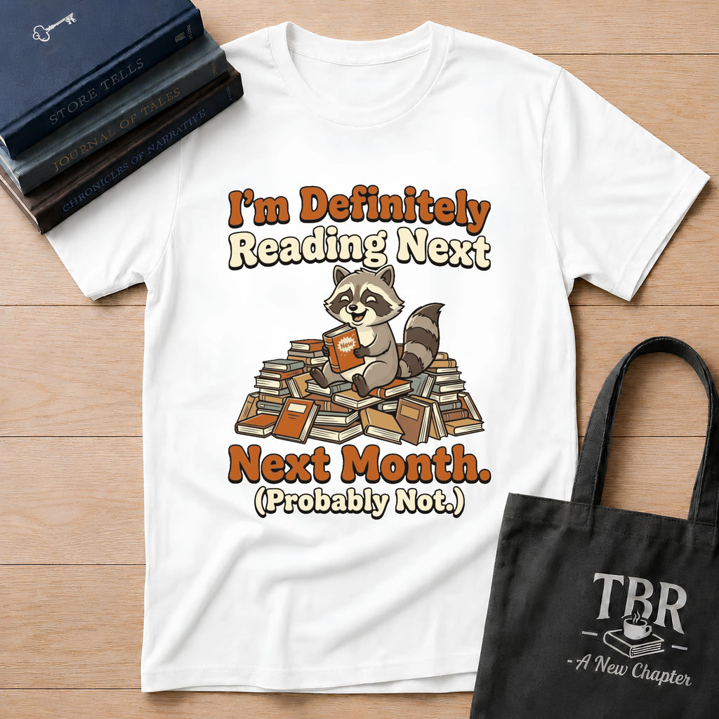 I'm Definitely Reading Next Next Month Probably Not T-Shirt