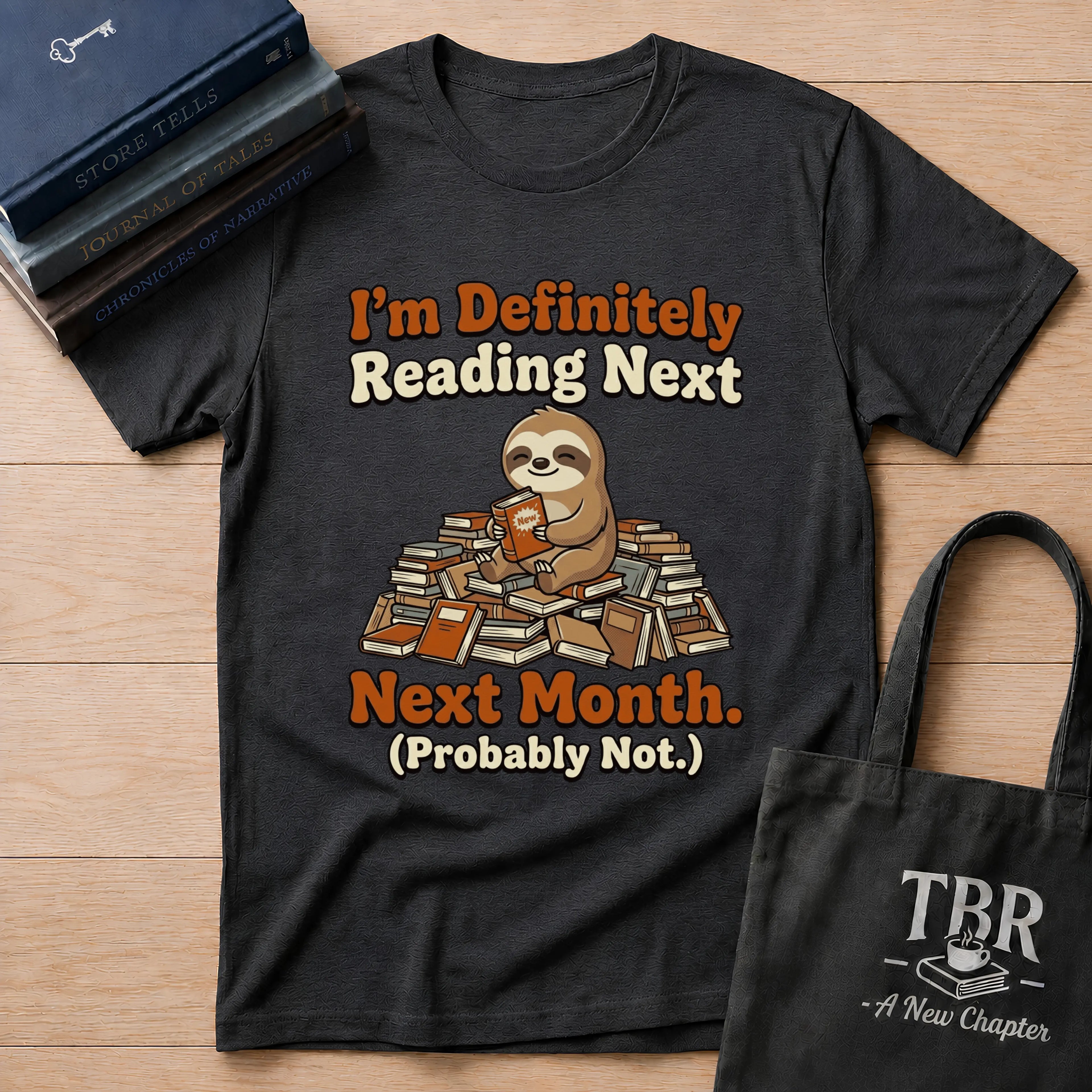 I'm Definitely Reading Next Month Probably Not T-Shirt