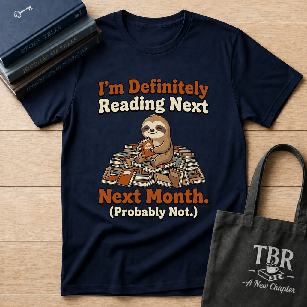 I'm Definitely Reading Next Month Probably Not T-Shirt