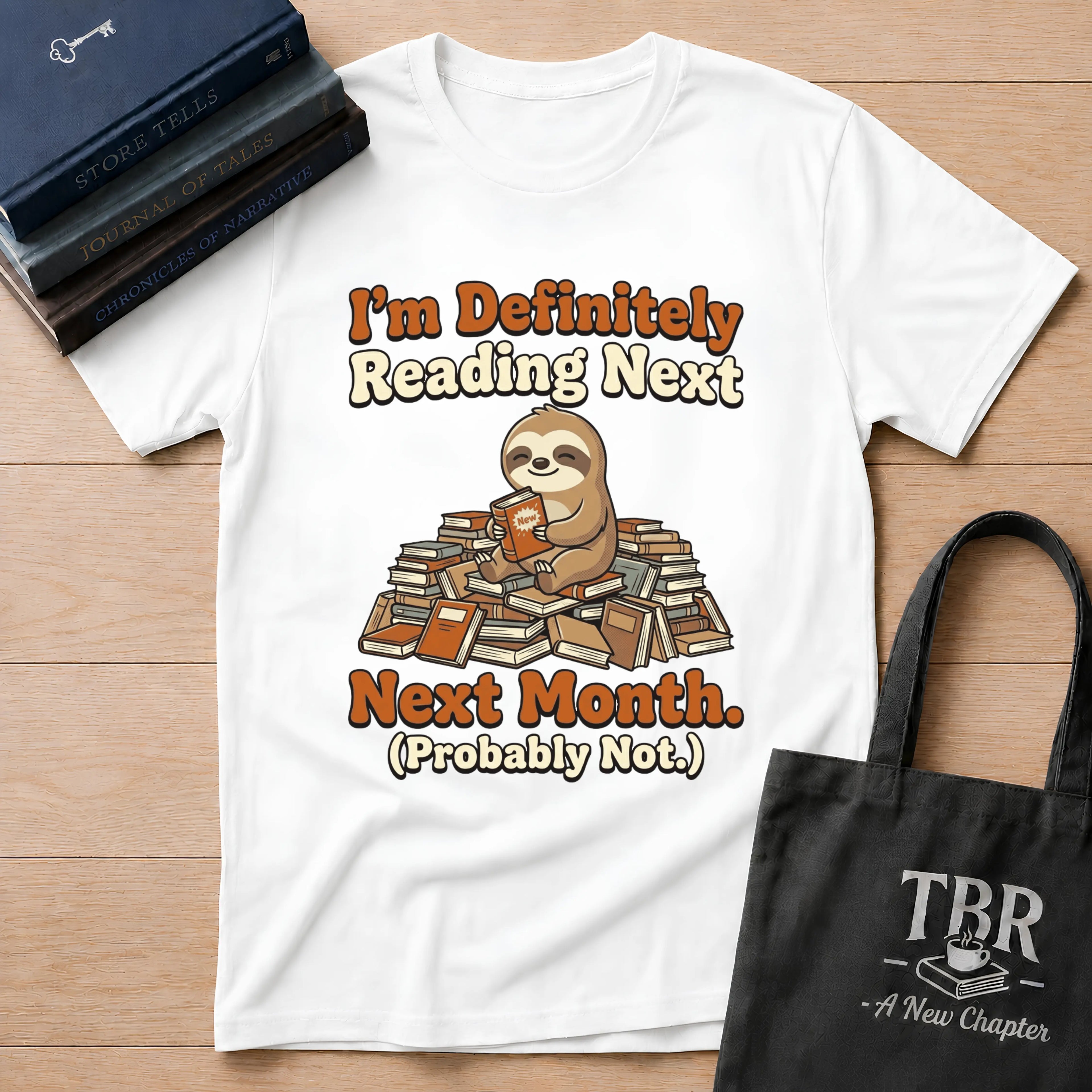 I'm Definitely Reading Next Month Probably Not T-Shirt