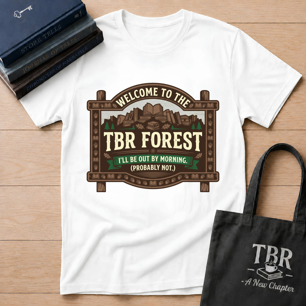 Welcome To The TBR Forest Probably Not T-Shirt