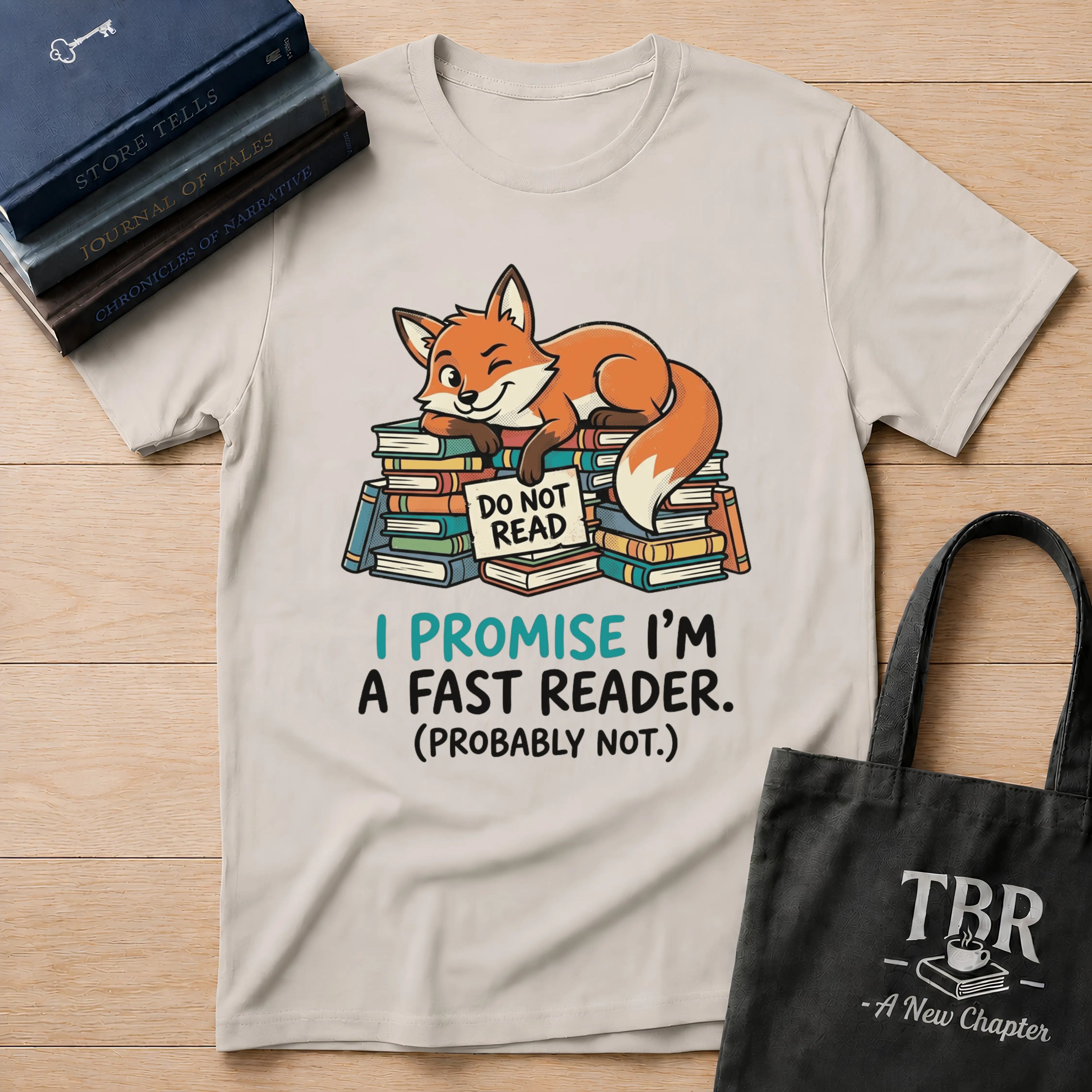 I Promise I'm A Fast Reader Probably Not T-Shirt