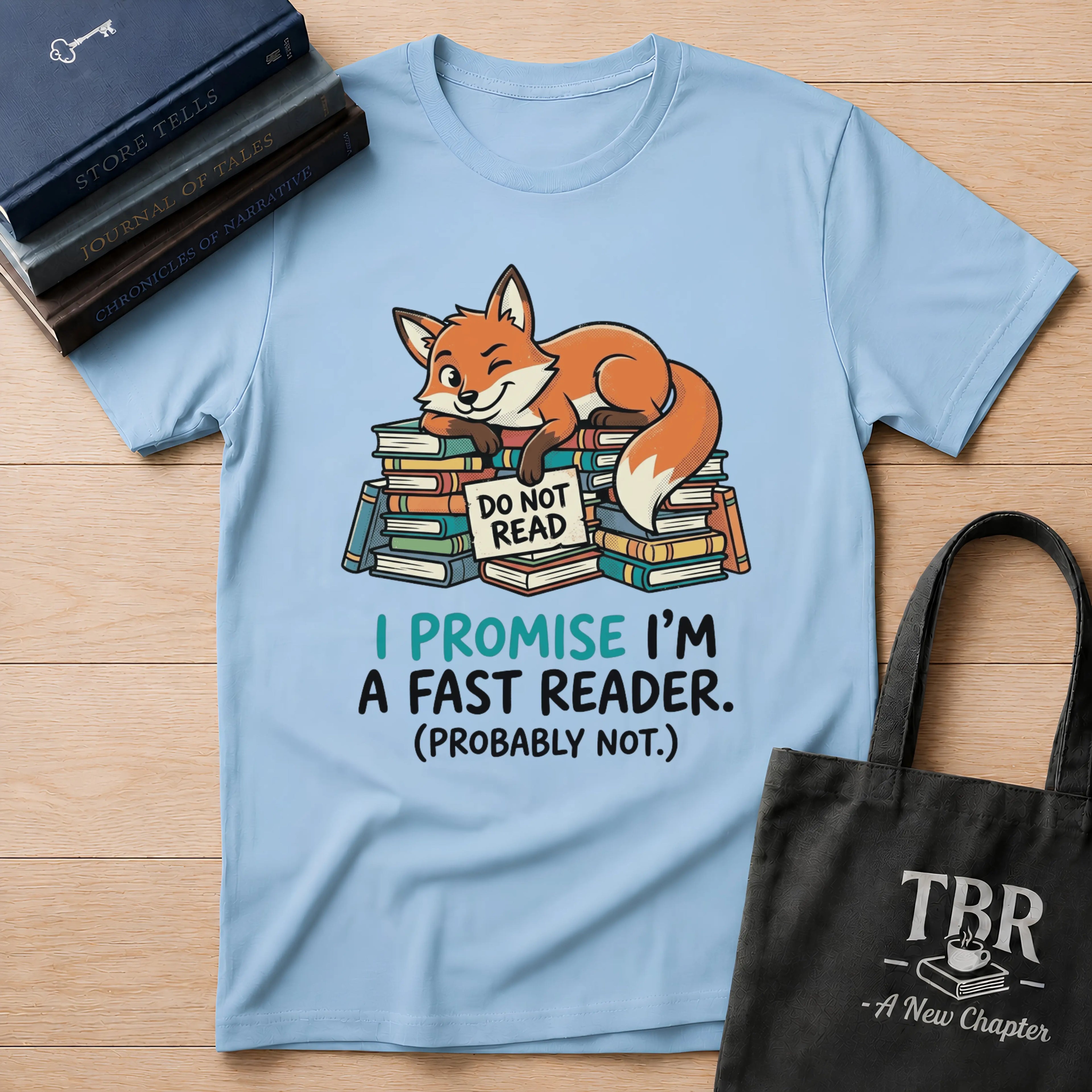 I Promise I'm A Fast Reader Probably Not T-Shirt