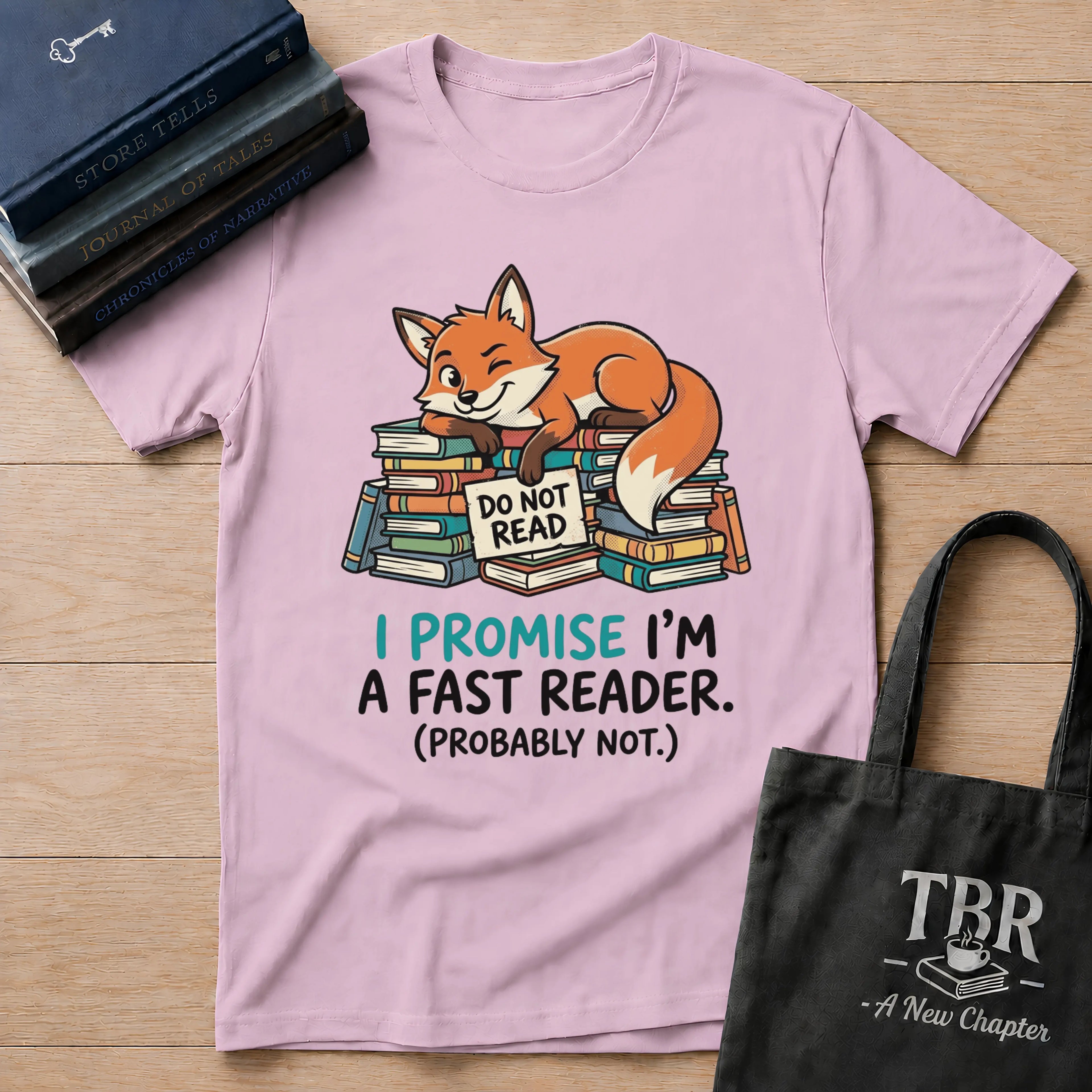 I Promise I'm A Fast Reader Probably Not T-Shirt