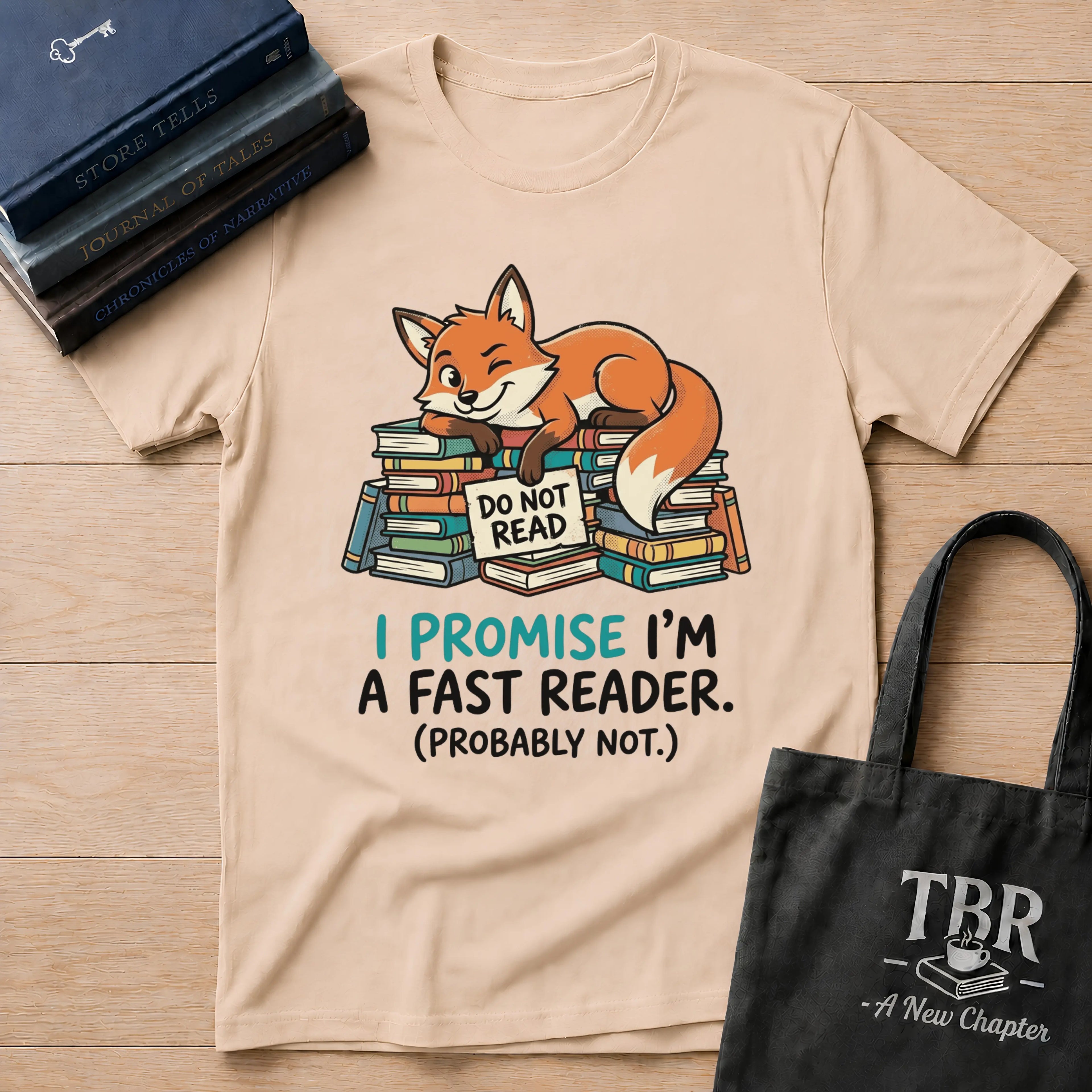I Promise I'm A Fast Reader Probably Not T-Shirt