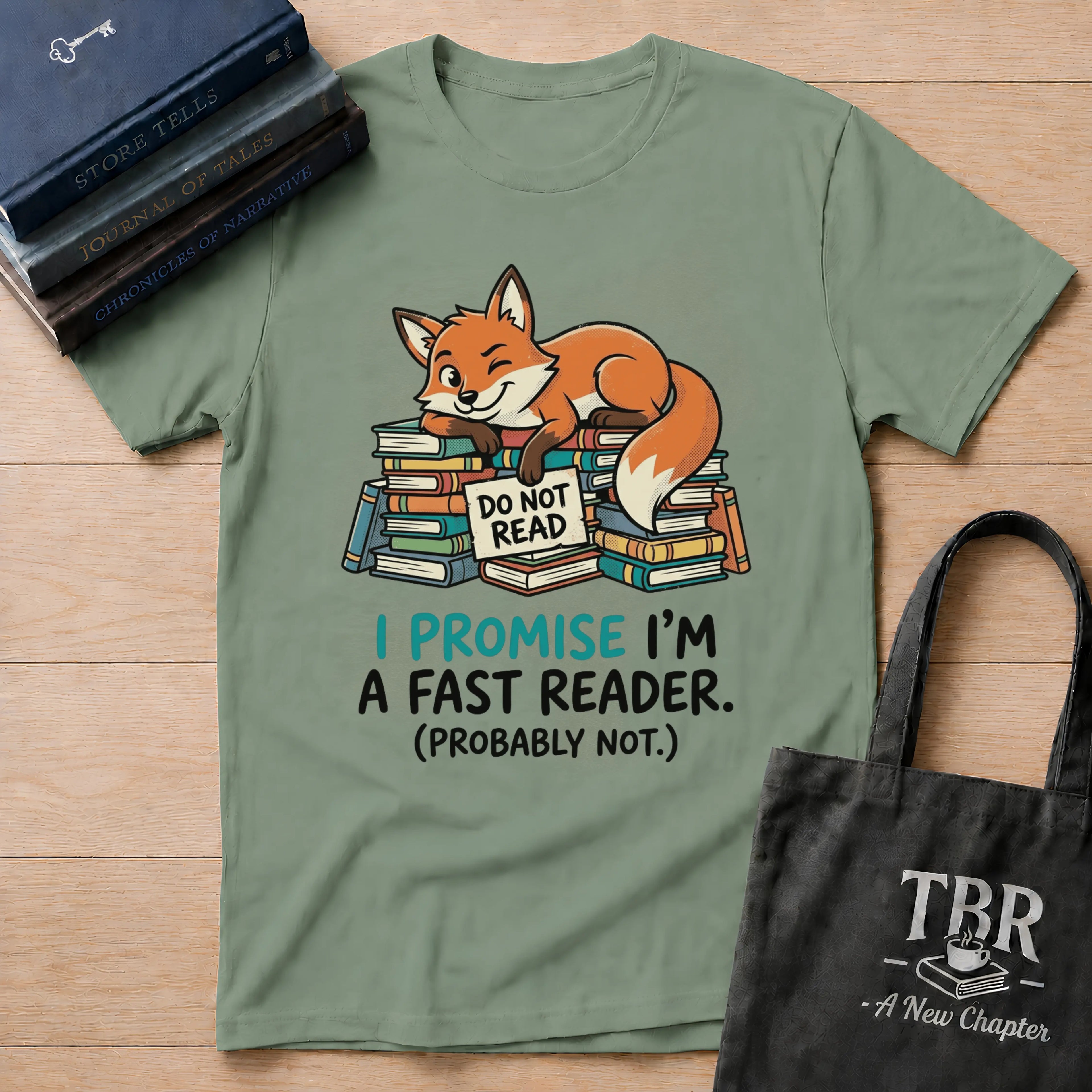 I Promise I'm A Fast Reader Probably Not T-Shirt