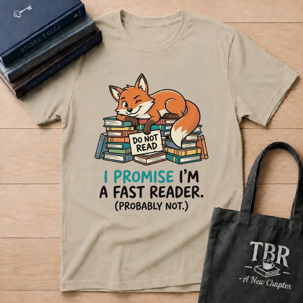I Promise I'm A Fast Reader Probably Not T-Shirt