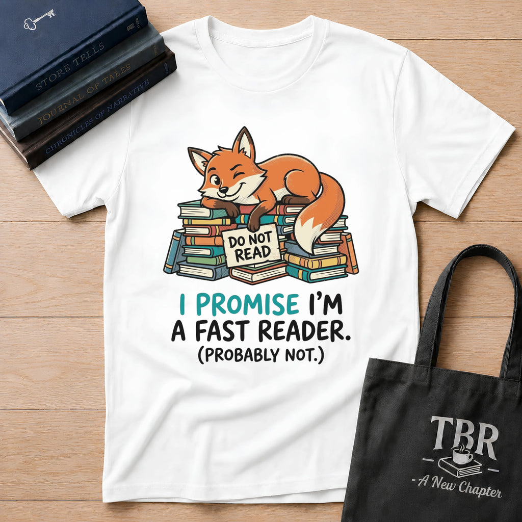 I Promise I'm A Fast Reader Probably Not T-Shirt