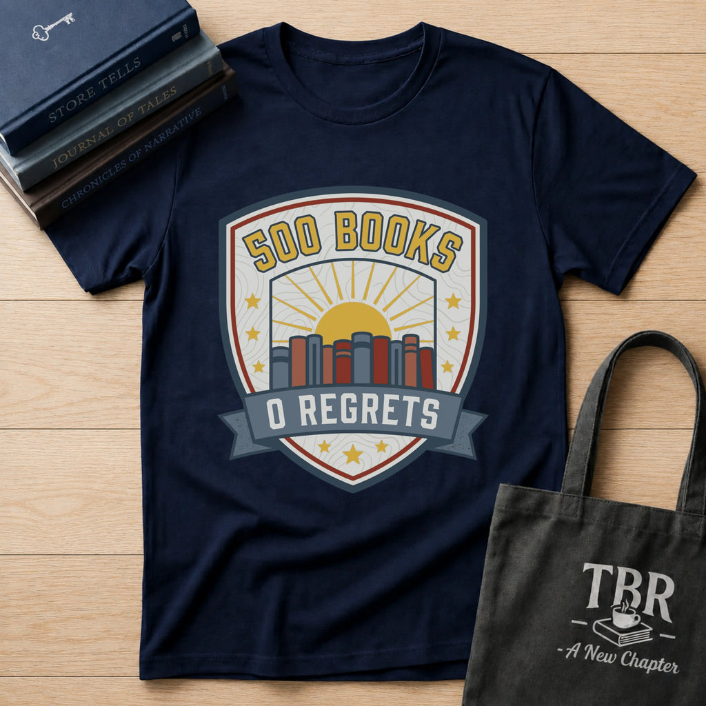 500 Books 0 Regrets T-Shirt