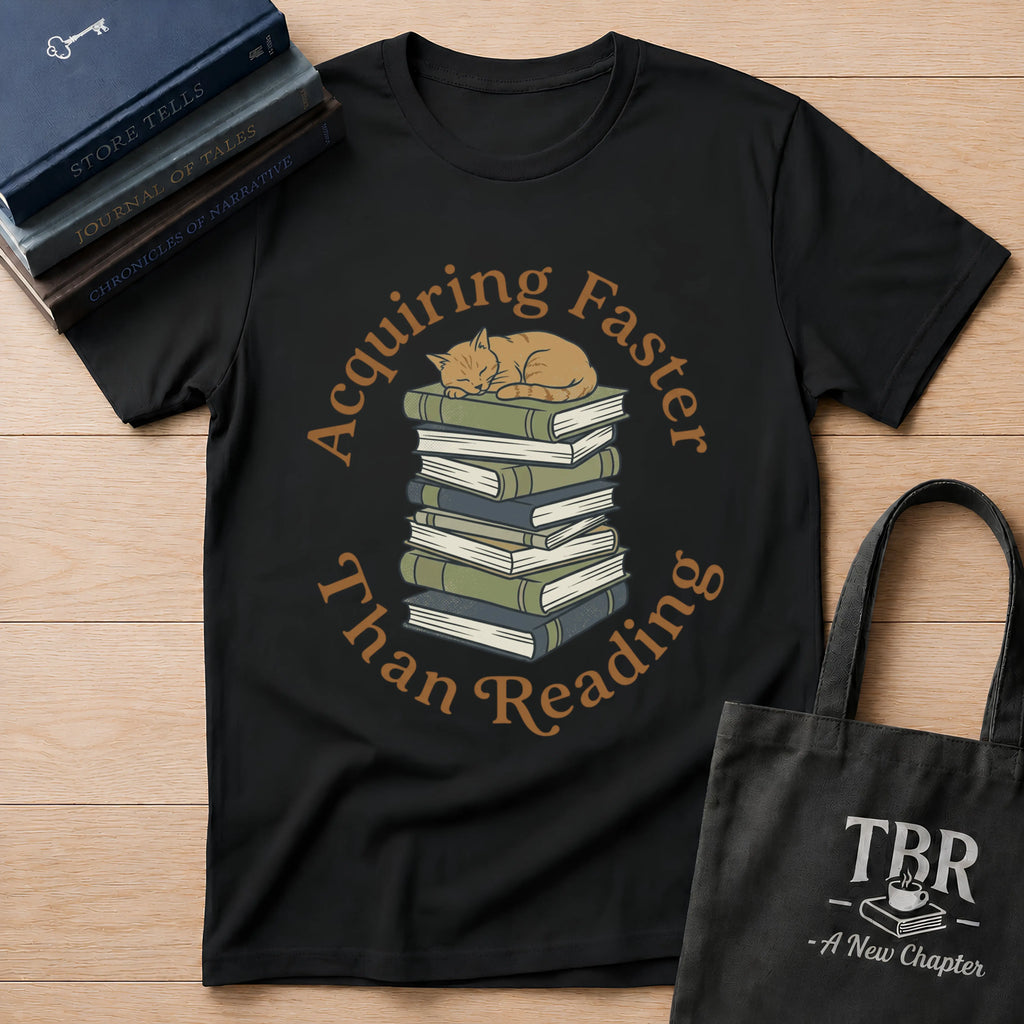 Acquiring Faster Than Reading T-Shirt