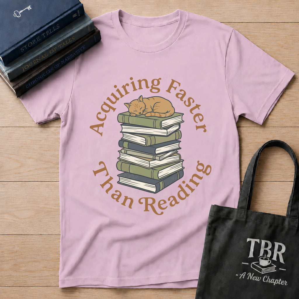 Acquiring Faster Than Reading T-Shirt