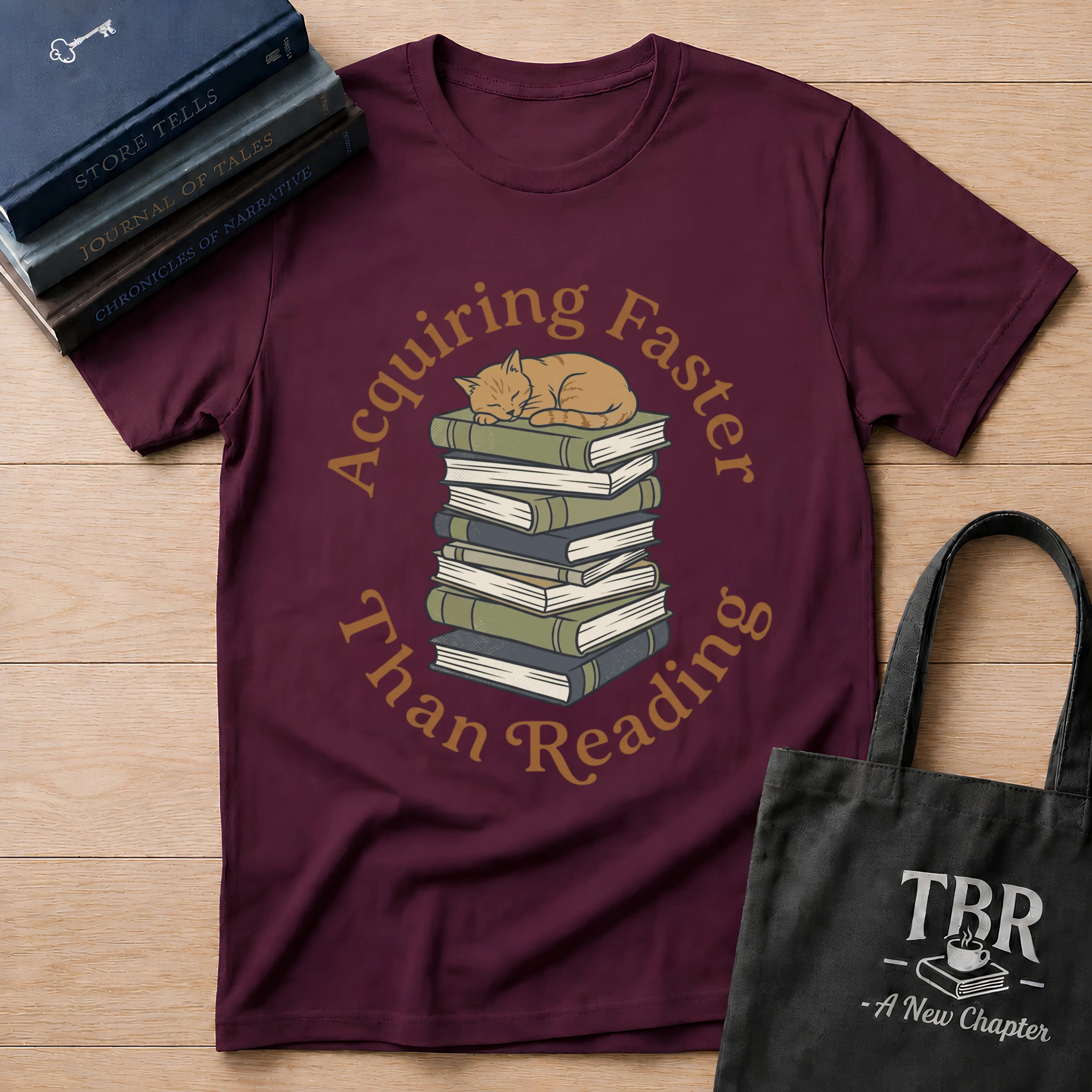 Acquiring Faster Than Reading T-Shirt