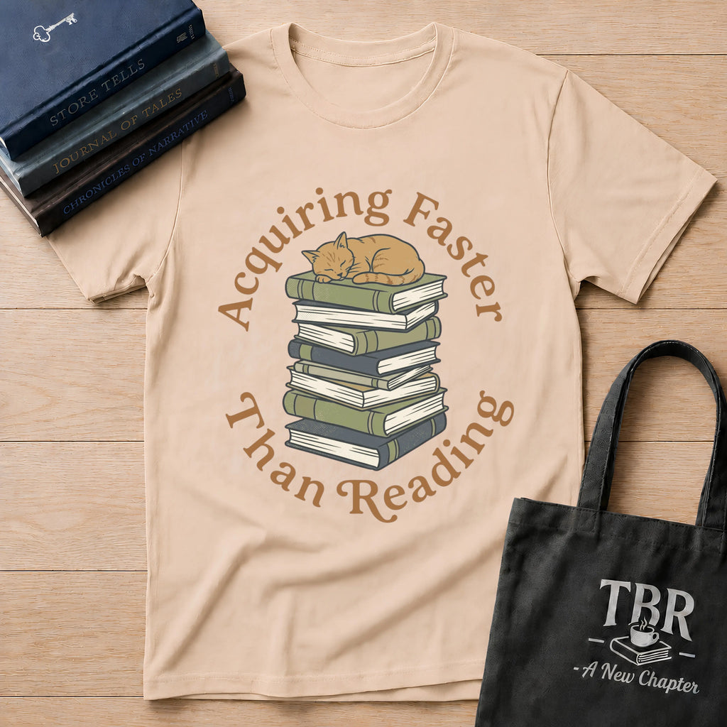 Acquiring Faster Than Reading T-Shirt