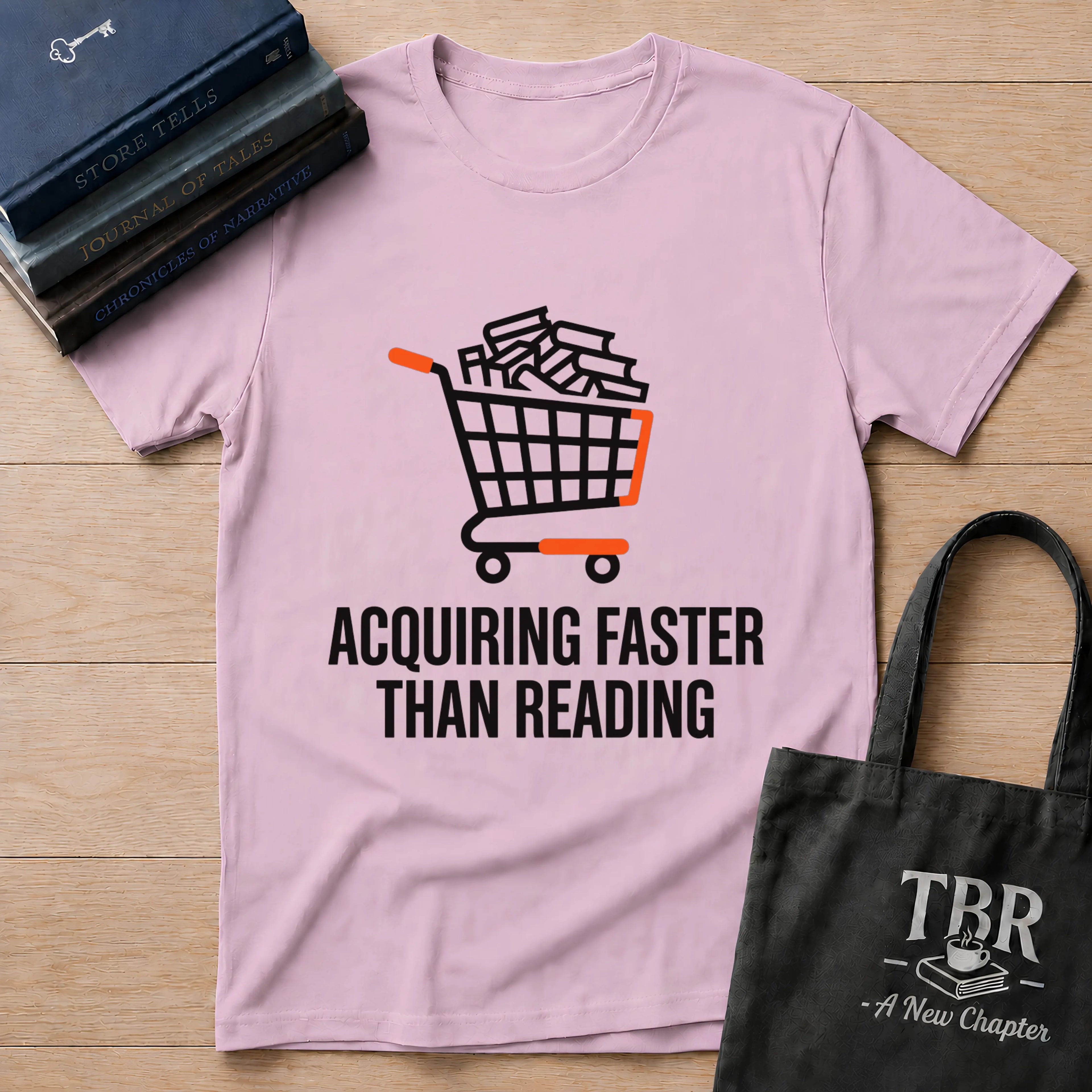 Acquiring Faster Than Reading T-Shirt