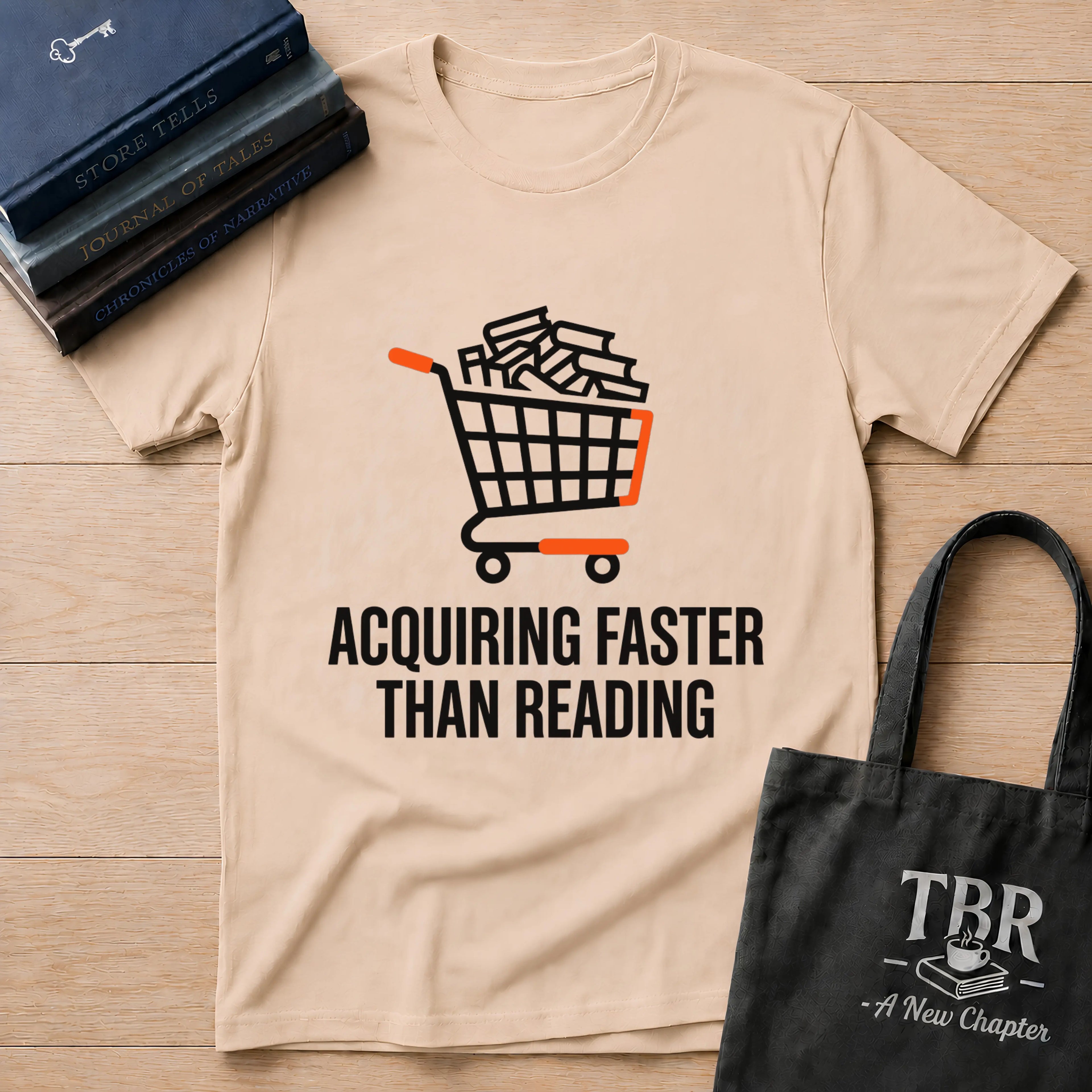 Acquiring Faster Than Reading T-Shirt