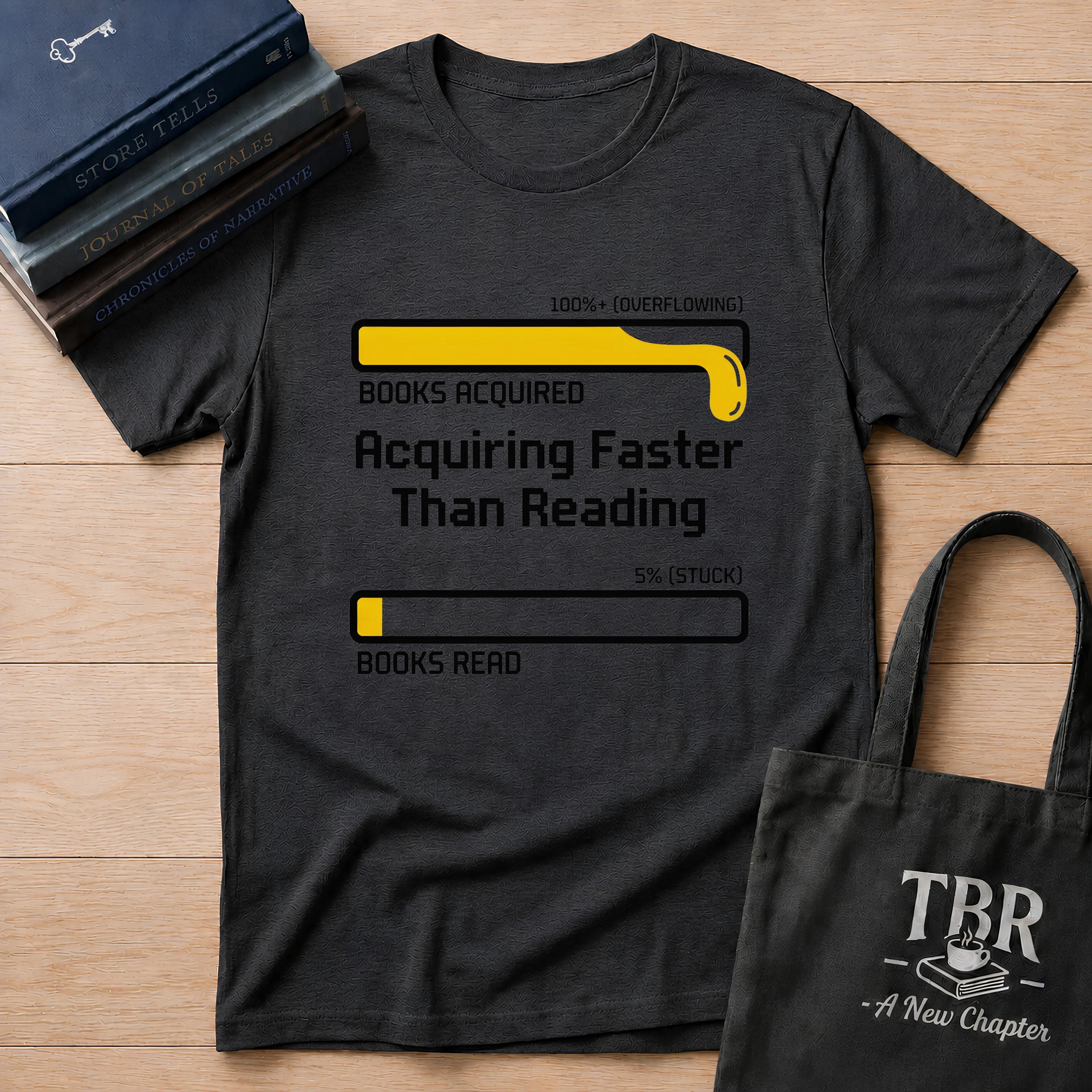 Acquiring Faster Than Reading T-Shirt