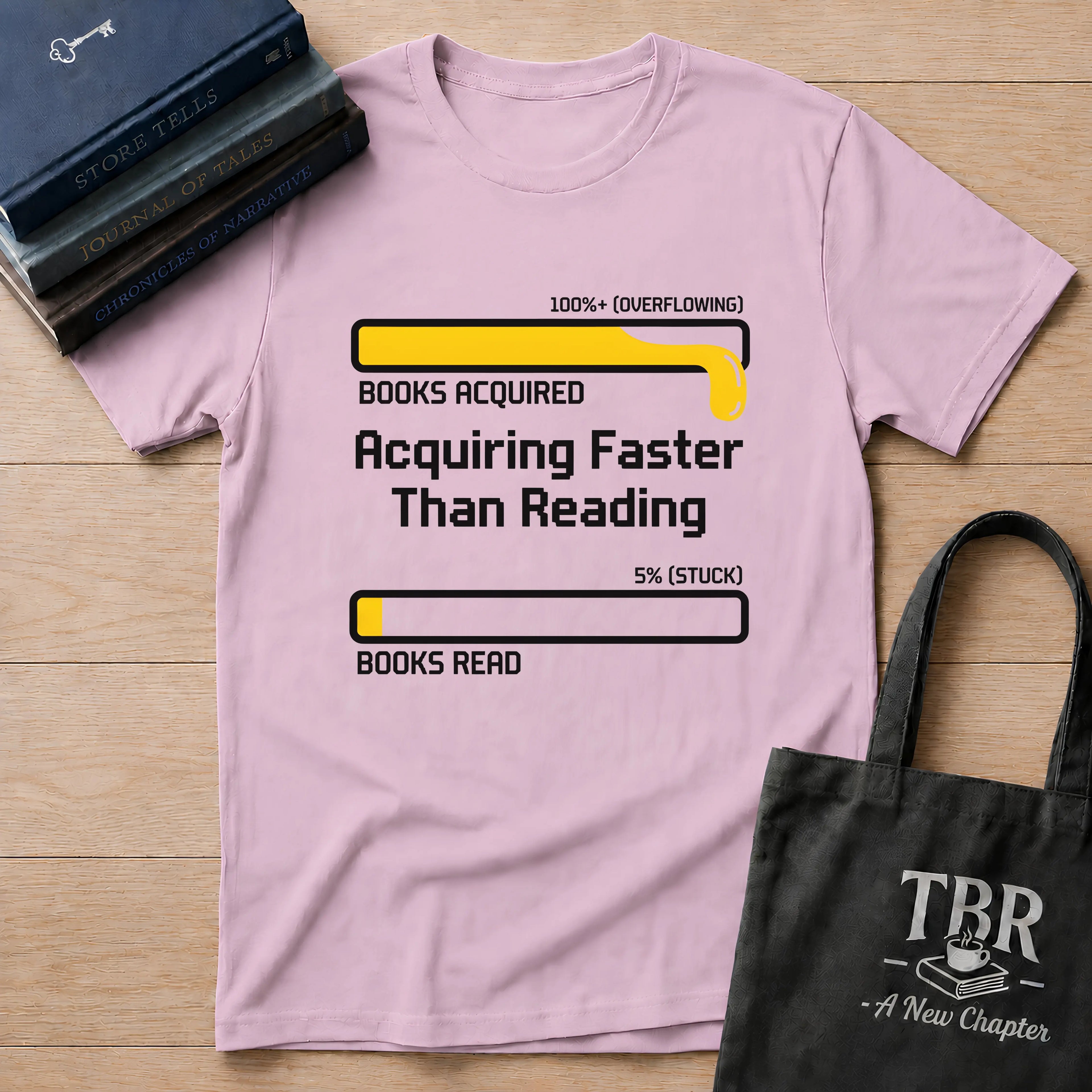 Acquiring Faster Than Reading T-Shirt