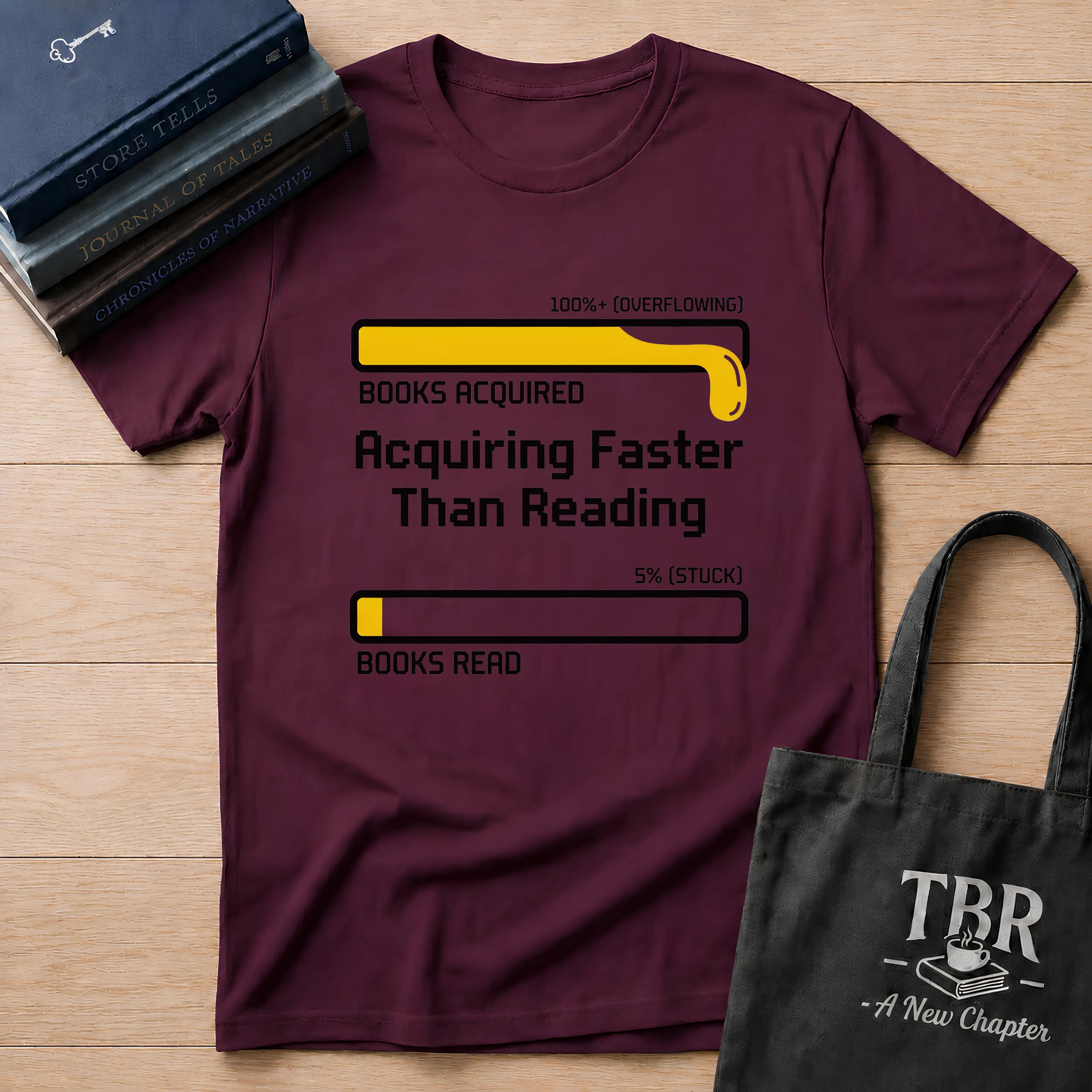 Acquiring Faster Than Reading T-Shirt