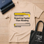 Acquiring Faster Than Reading T-Shirt