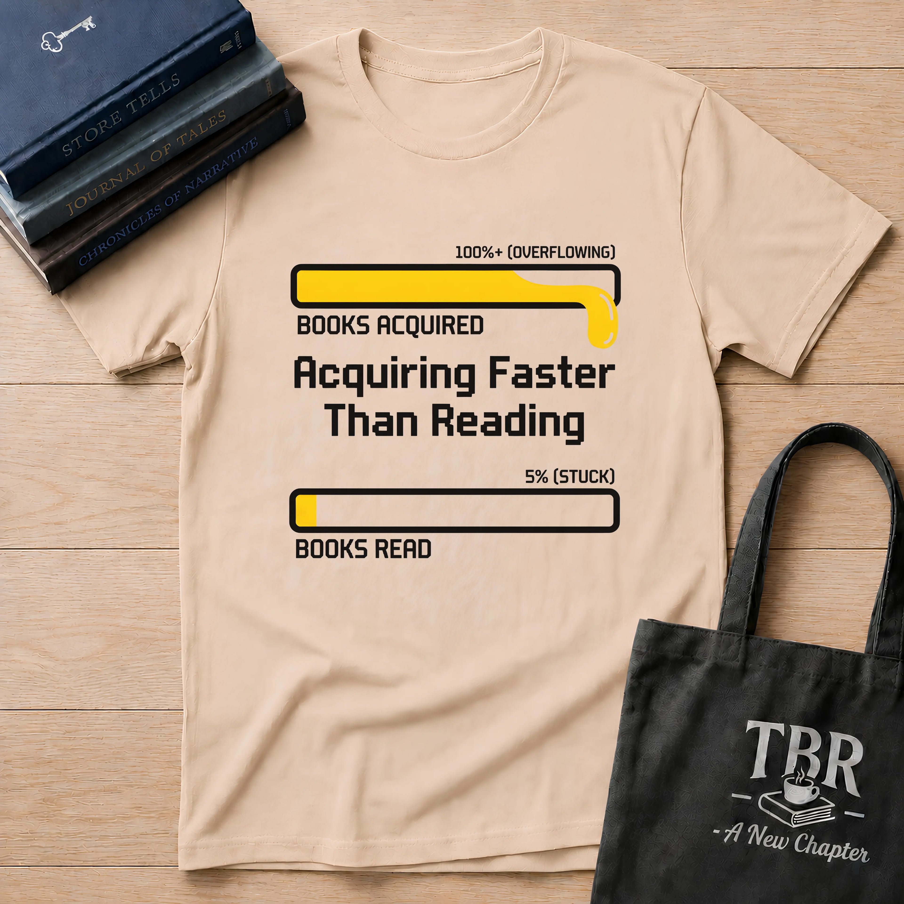 Acquiring Faster Than Reading T-Shirt