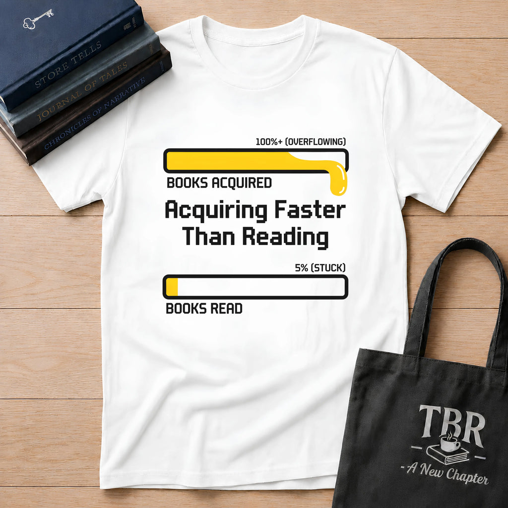 Acquiring Faster Than Reading T-Shirt