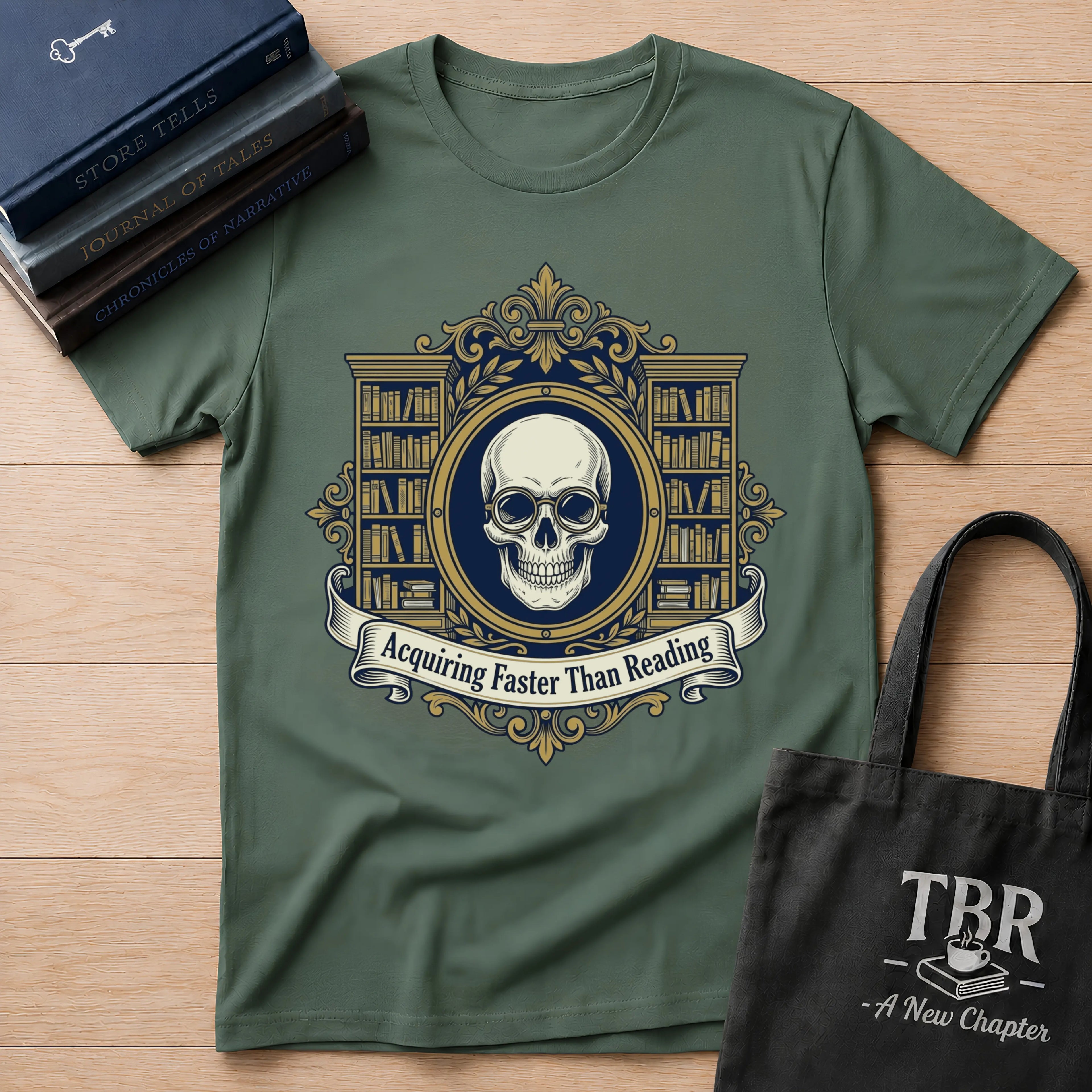 Acquiring Faster Than Reading T-Shirt