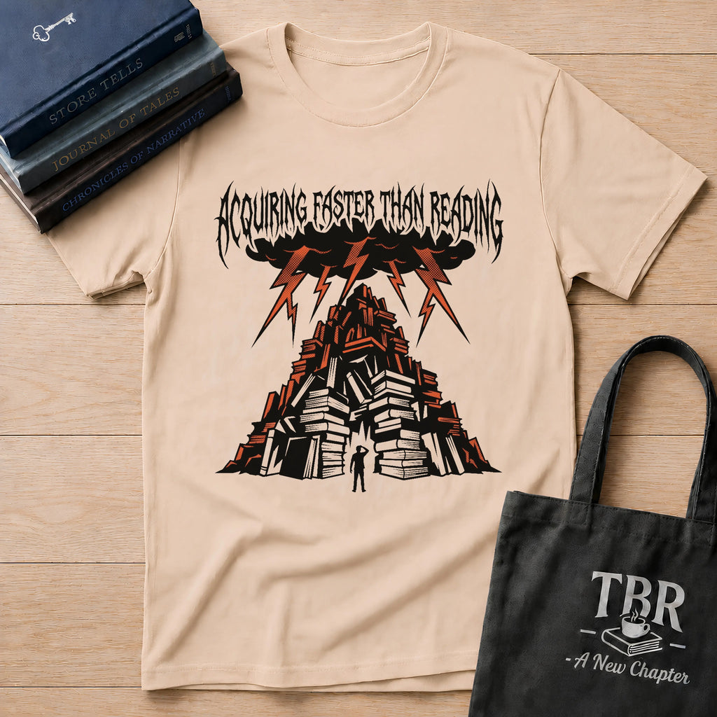 Acquiring Faster Than Reading T-Shirt