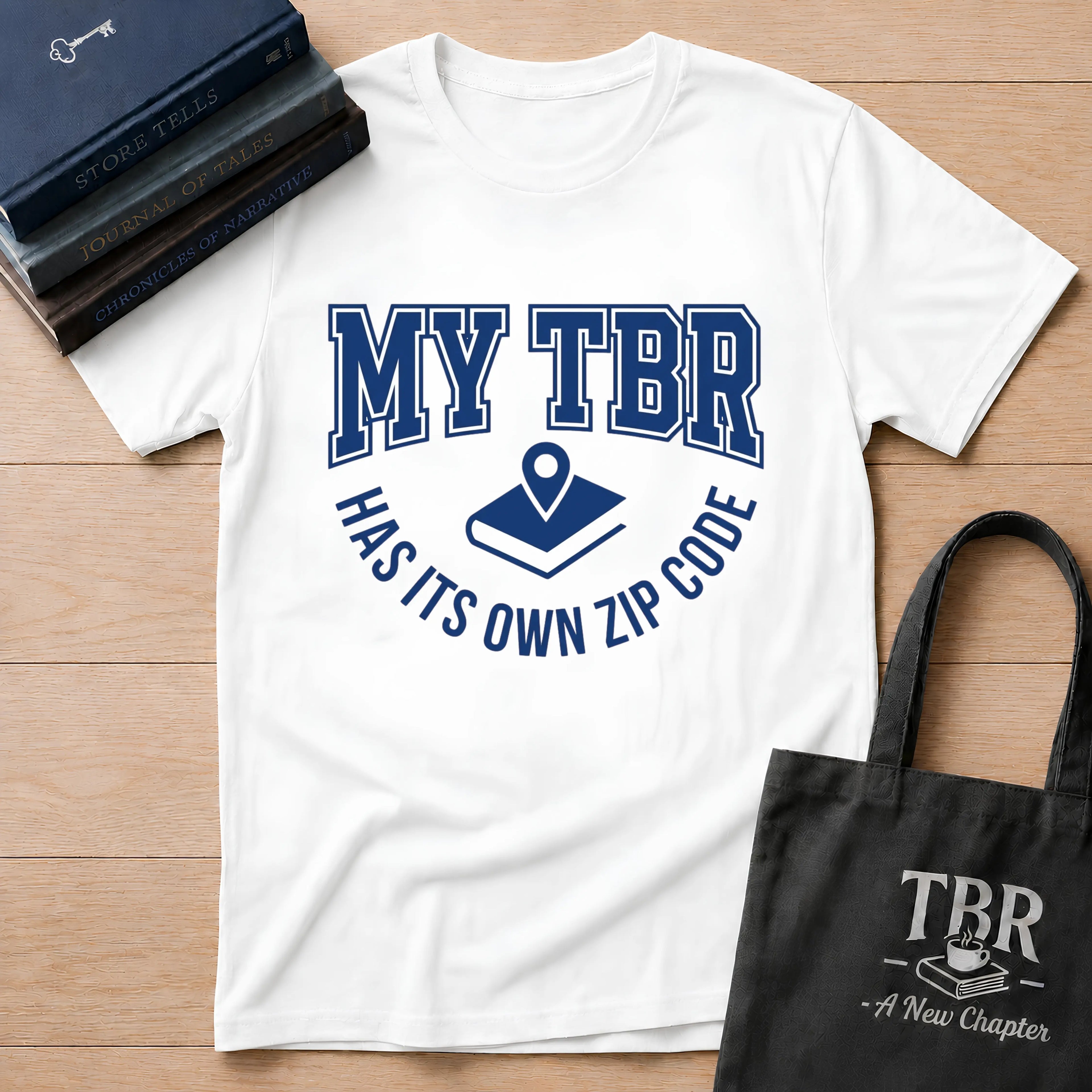 My TBR Has Its Own Zip Code T-Shirt