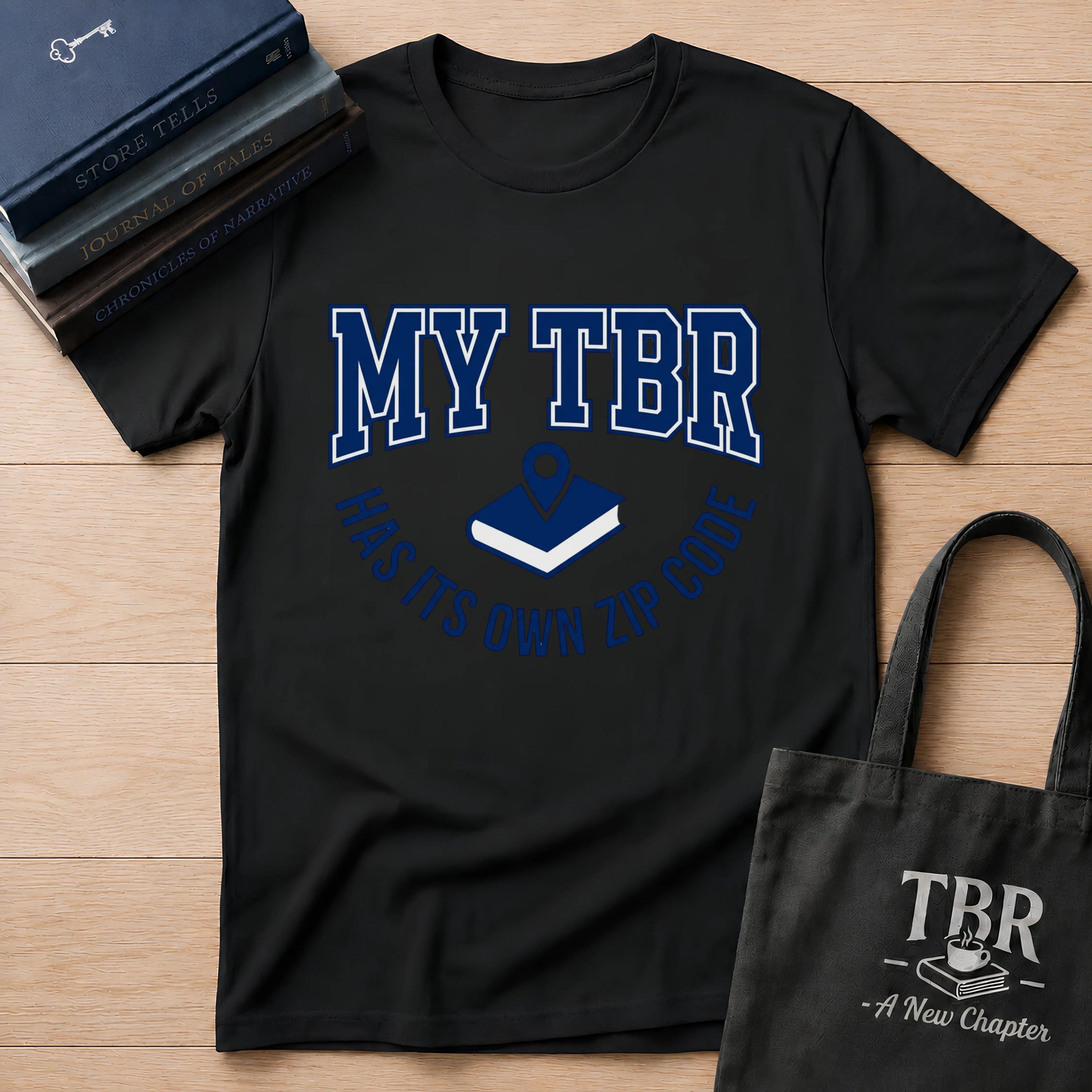 My TBR Has Its Own Zip Code T-Shirt