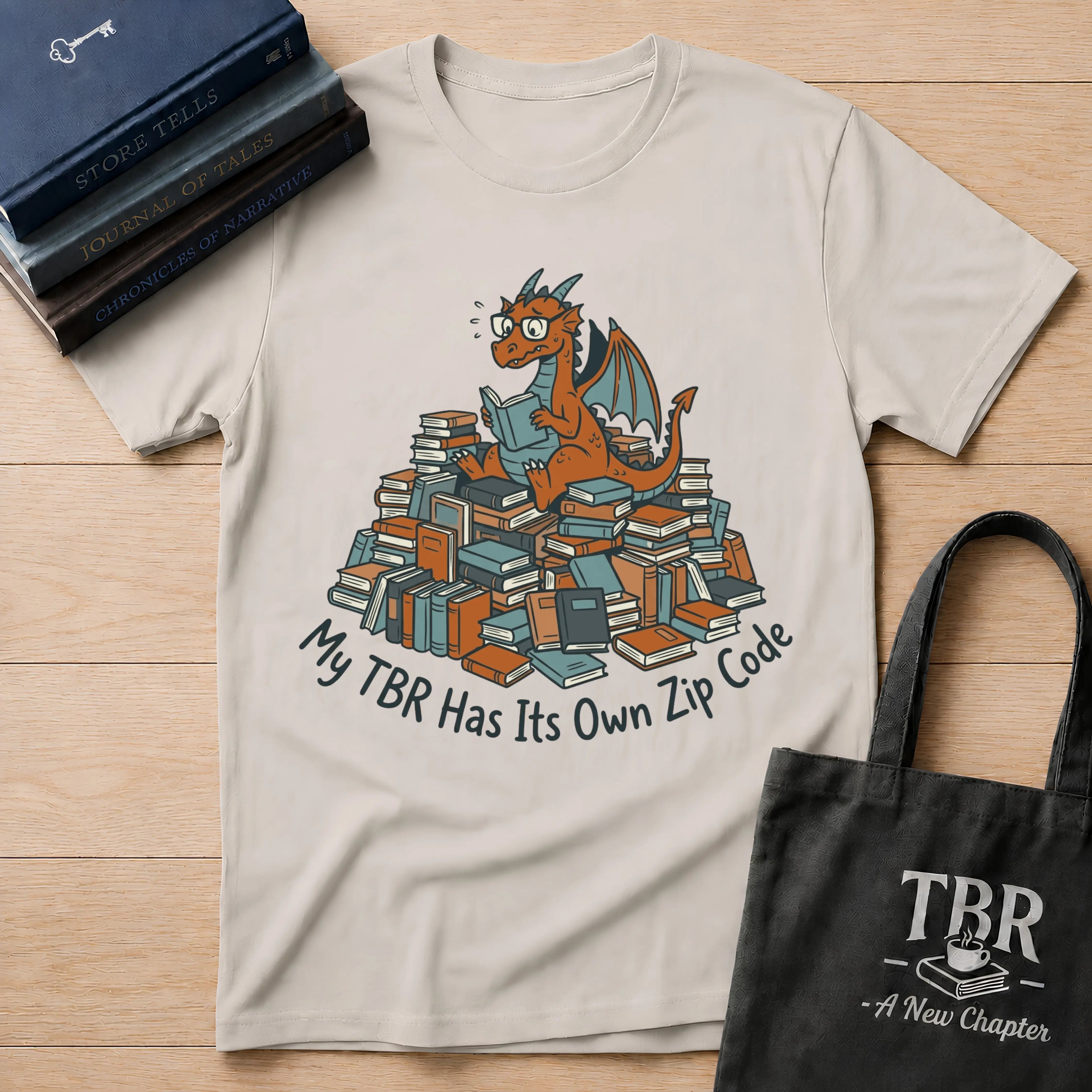 My TBR Has Its Own Zip Code T-Shirt