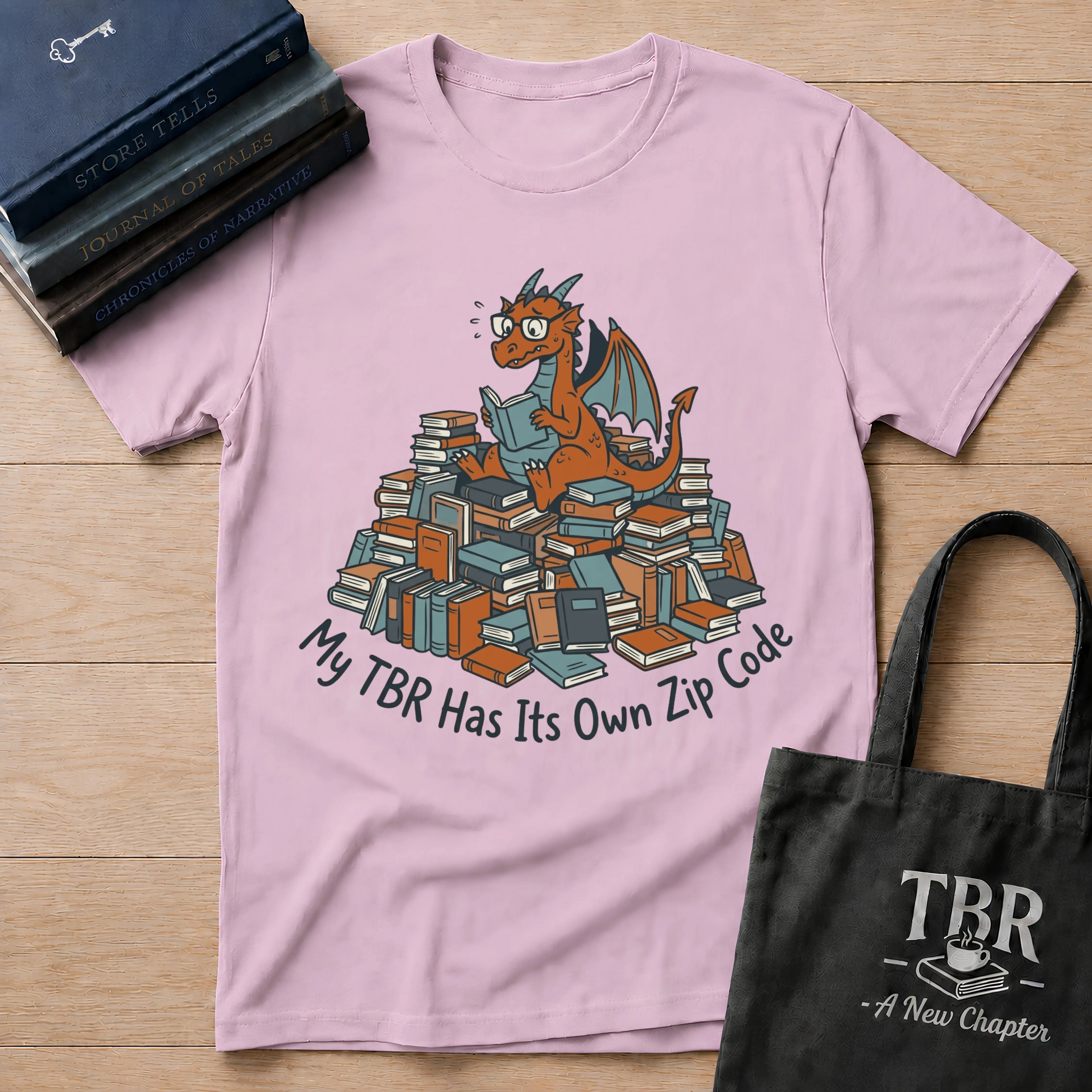 My TBR Has Its Own Zip Code T-Shirt