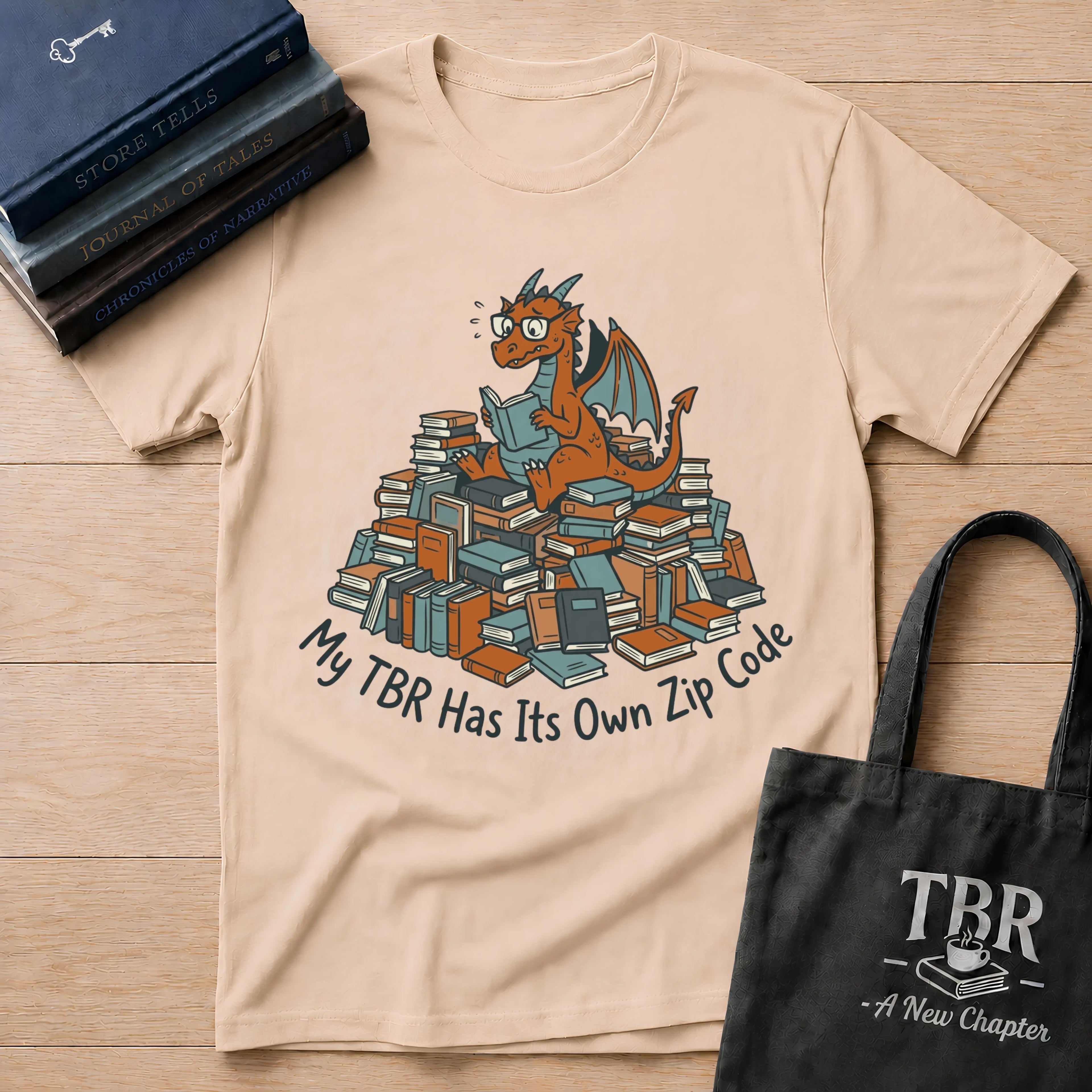 My TBR Has Its Own Zip Code T-Shirt